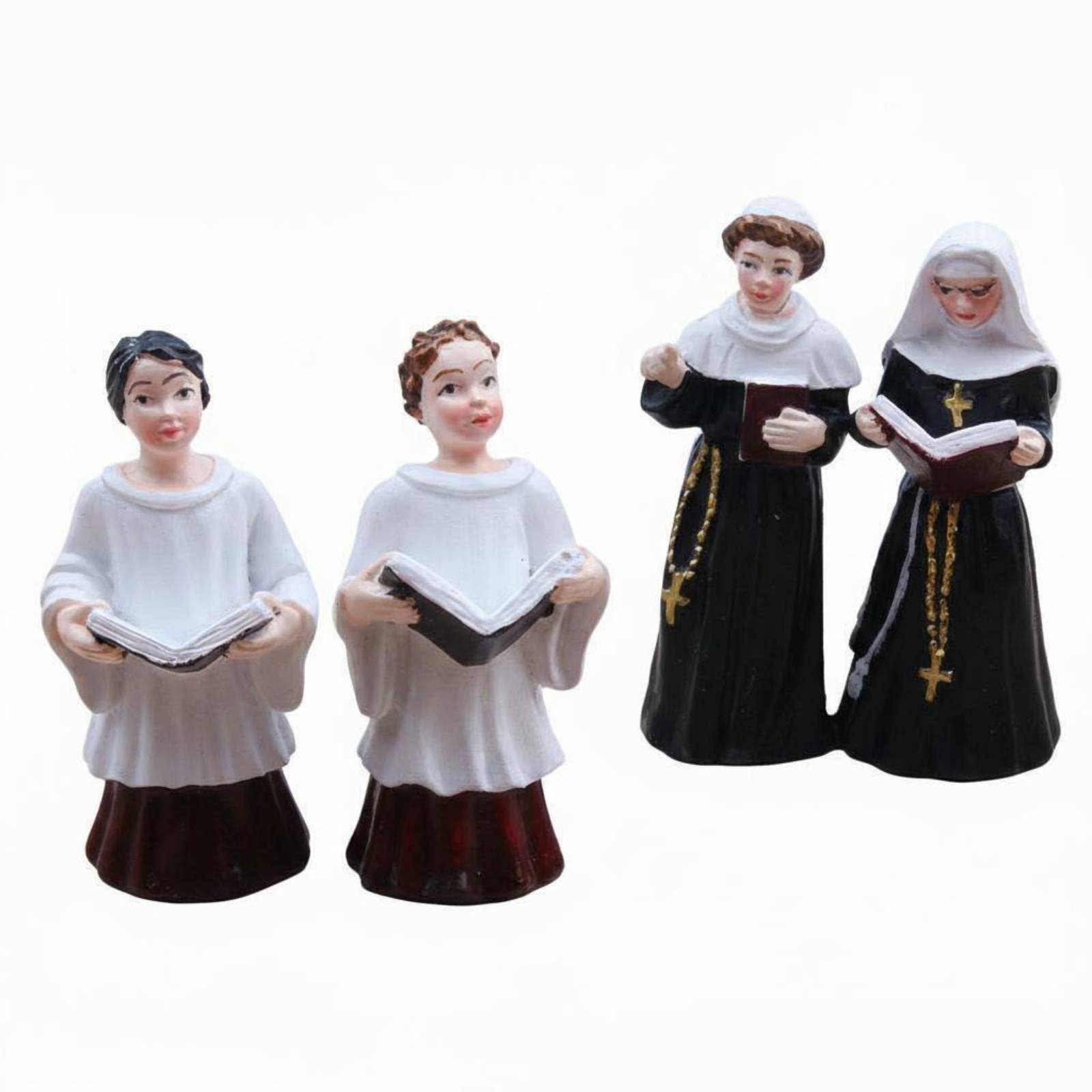 Resin Nun Figurine
