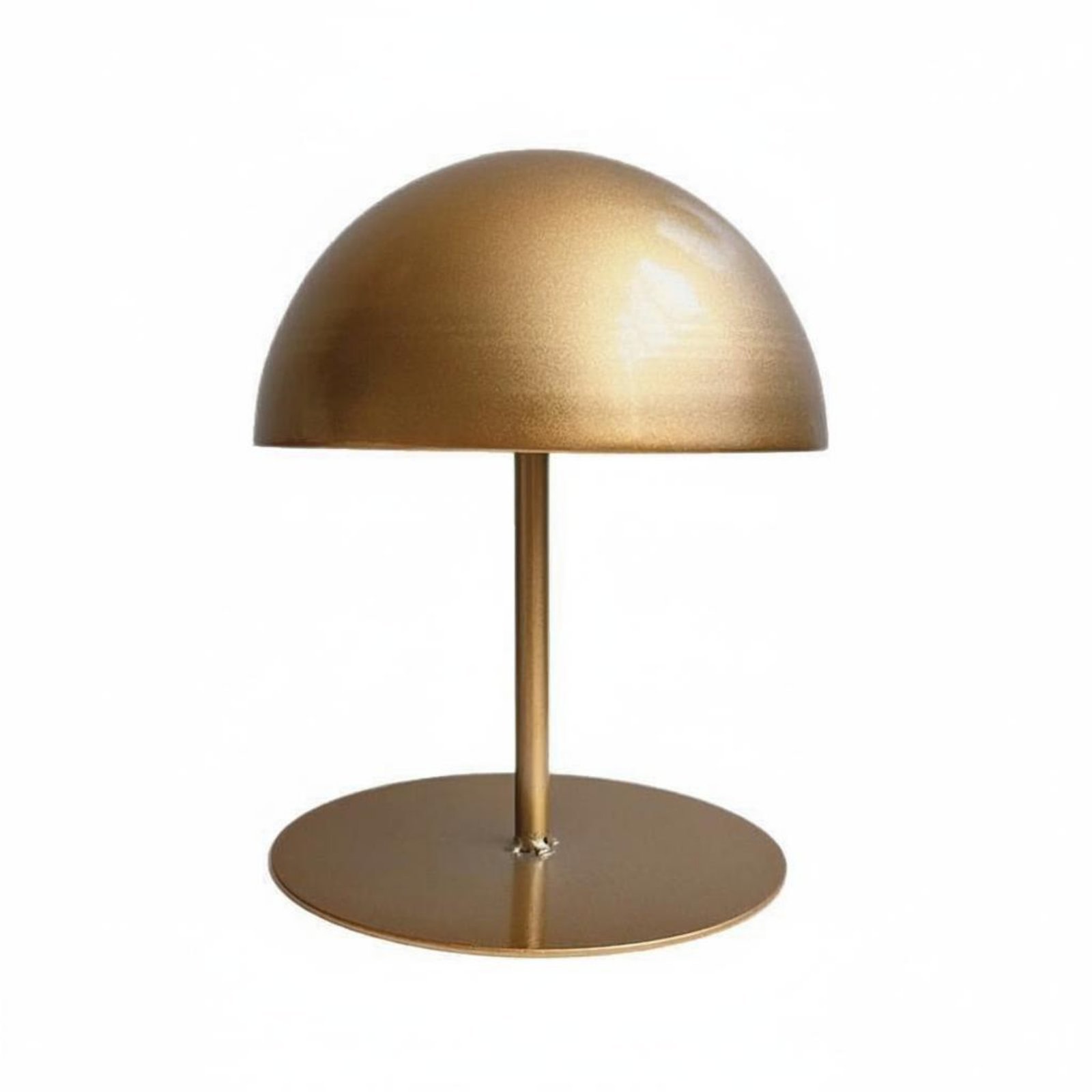 Metal Hat Display Stand – Gold