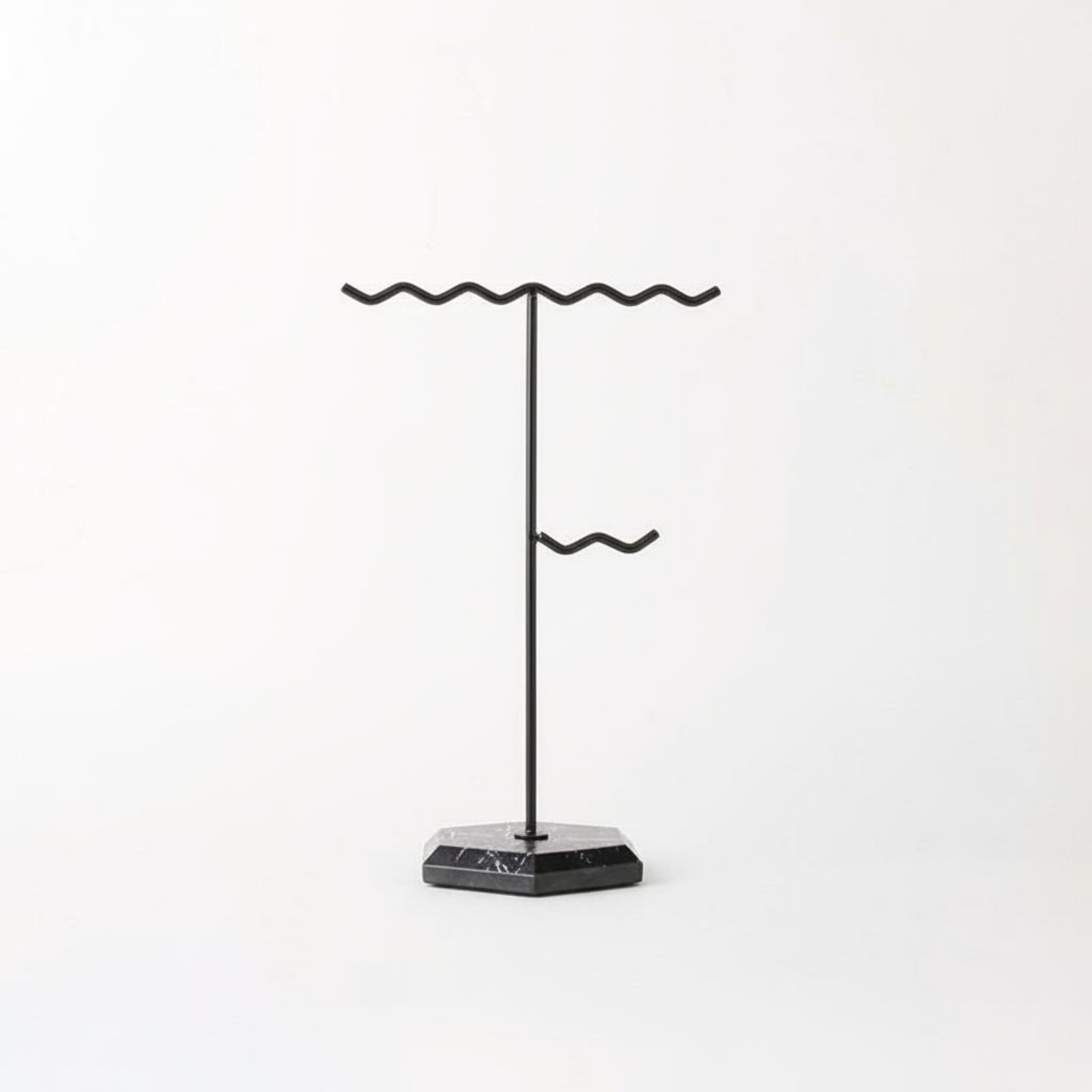 Marble Base Jewelry Holder