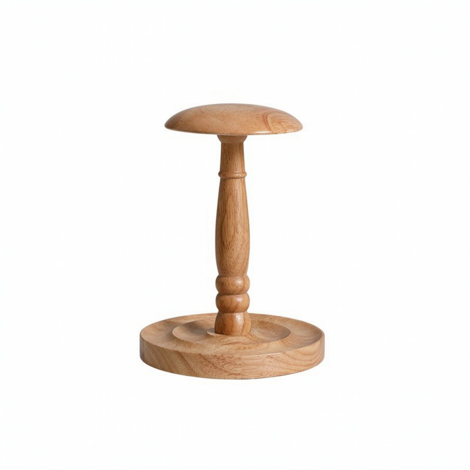 Freestanding Hat Stand – Wood, Short