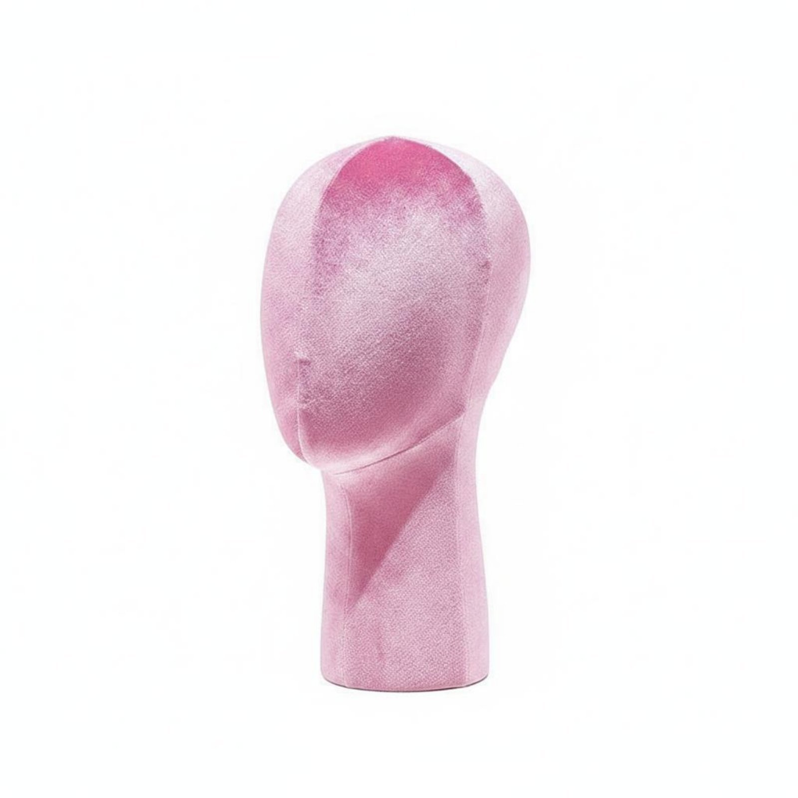 Velvet Mannequin Head – Pink