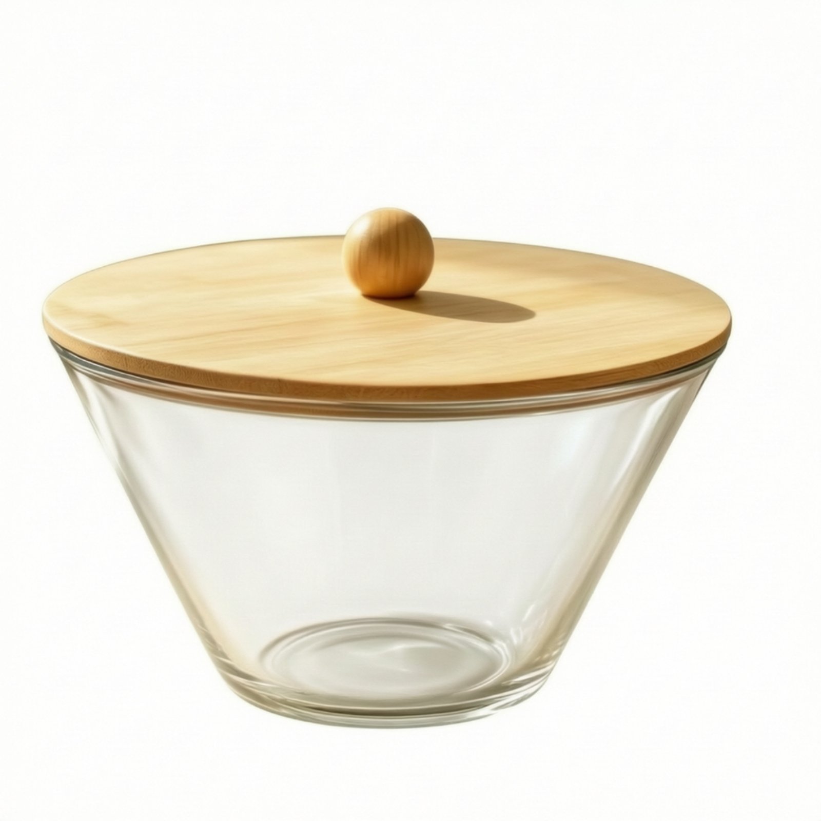 Salad Bowl with Bamboo Lid