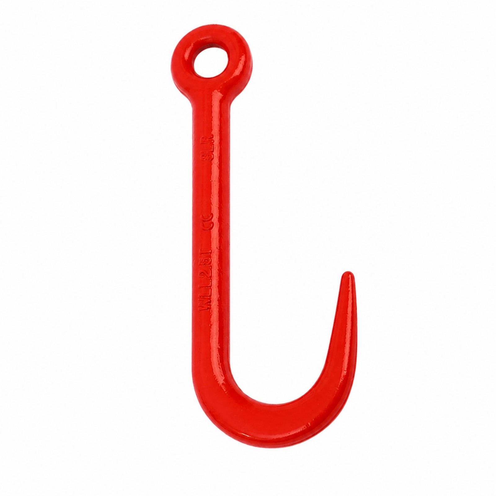 J-Shaped Lifting Hook with hole.5T