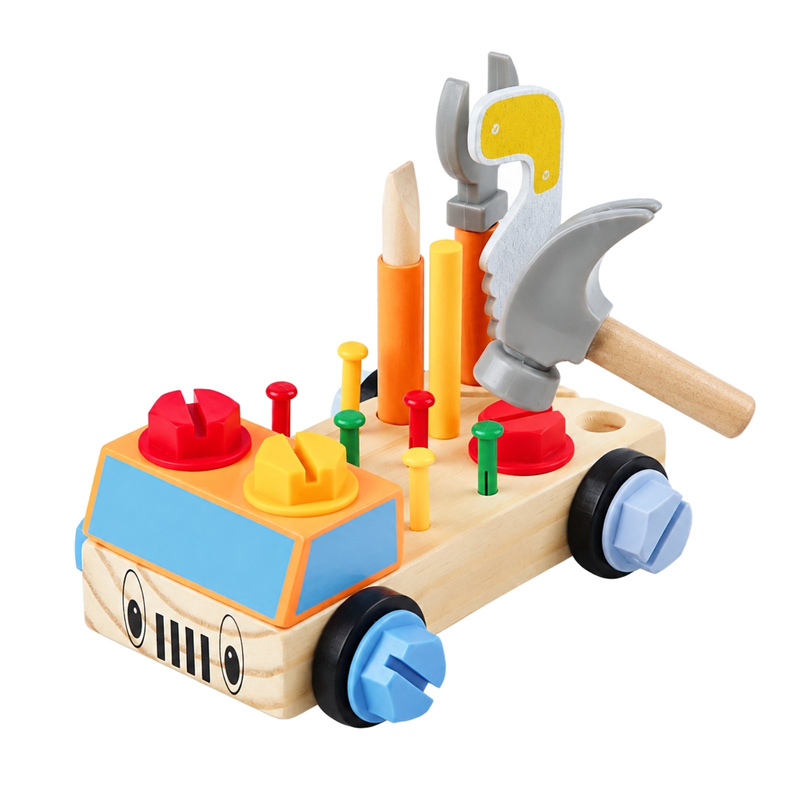 Wooden Vehicle Assembly Toy