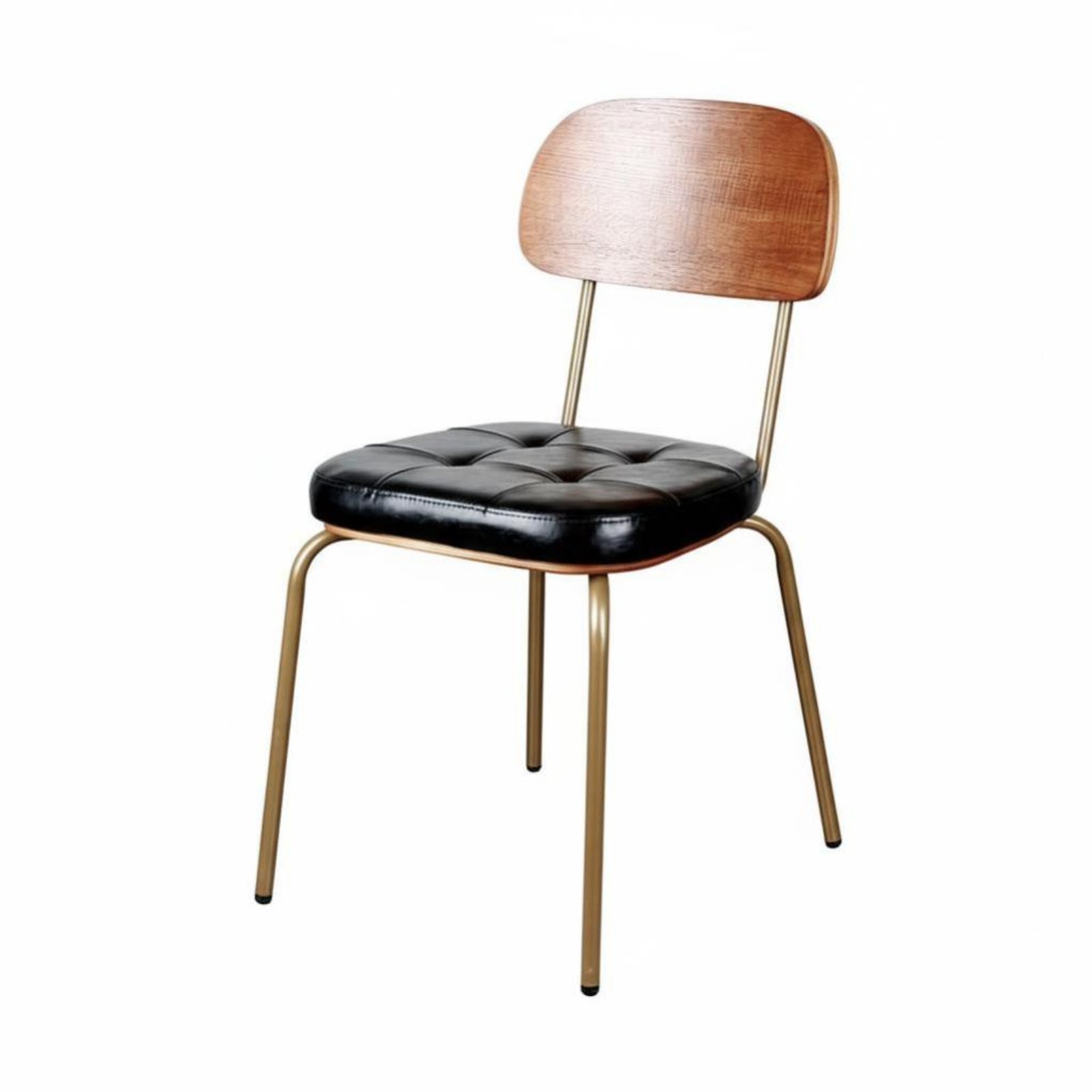Upholstered Metal Frame Chair