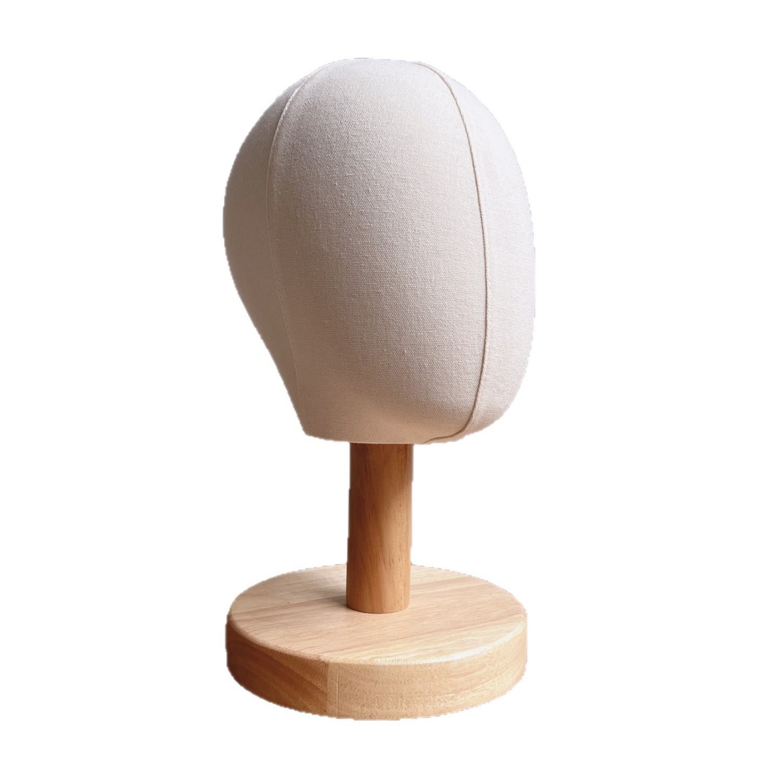 Mannequin Head with Stand – Fabric with Base