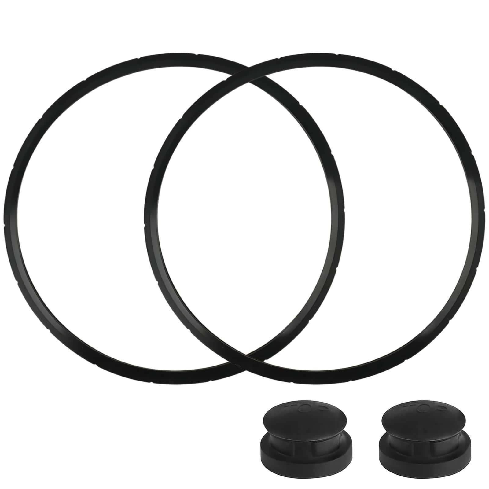 2-Piece Cooking Pot Sealing Gasket Set