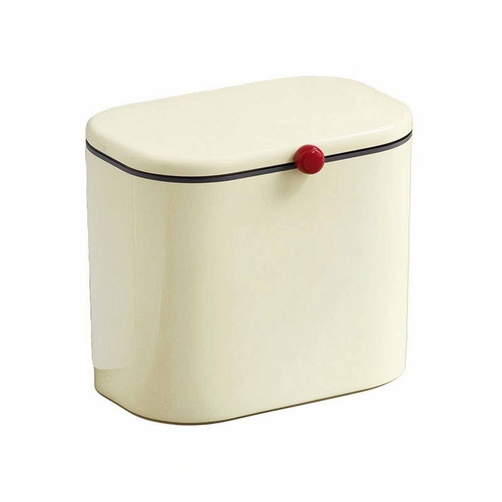 Touch-Open Garbage Bin