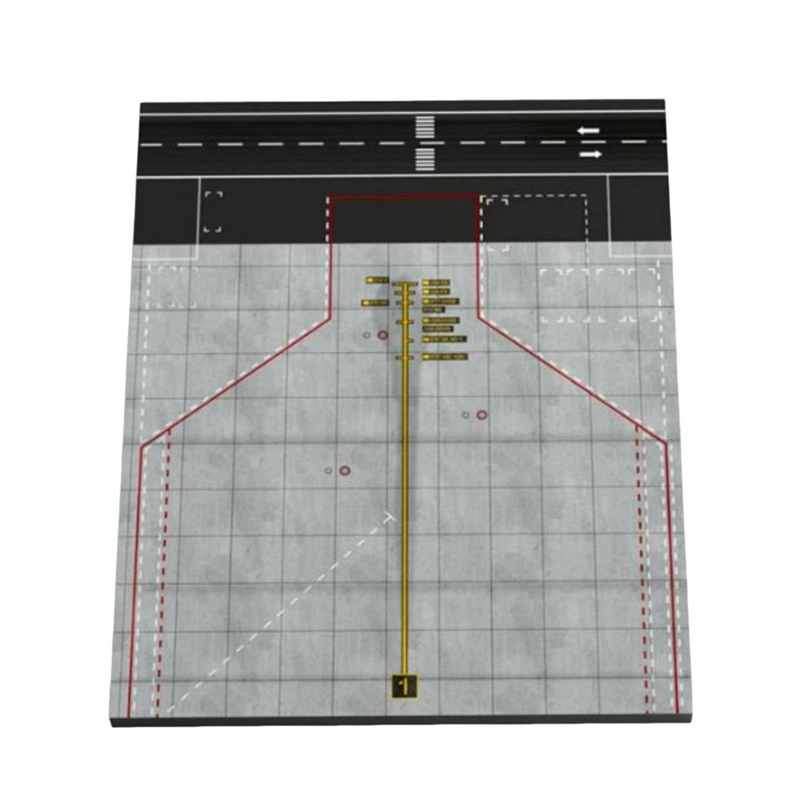 1:400 Airport Apron Display Board