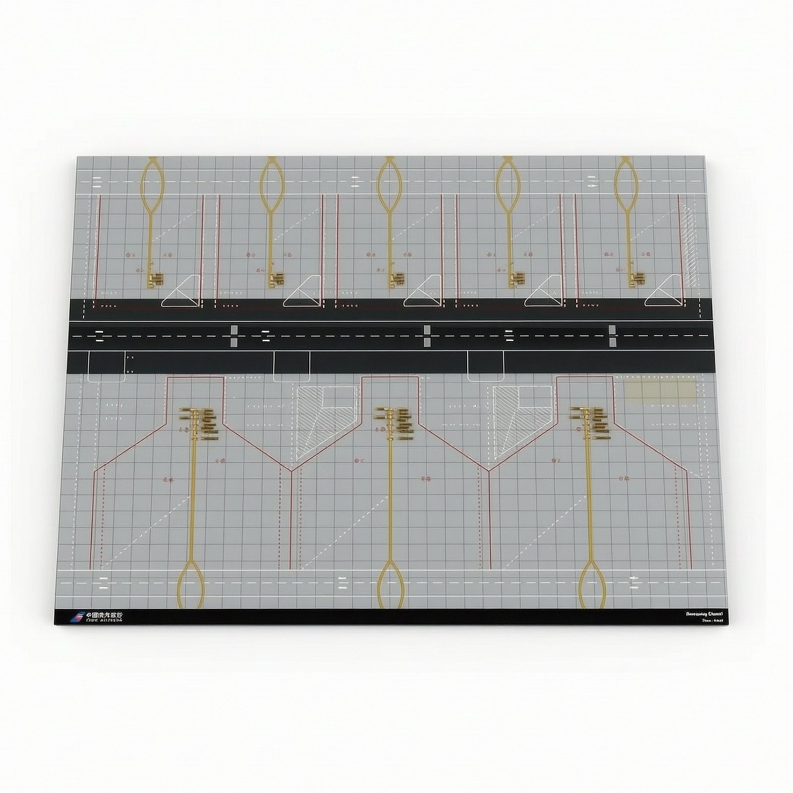 1:400 Airport Display Board – 1400 Wooden