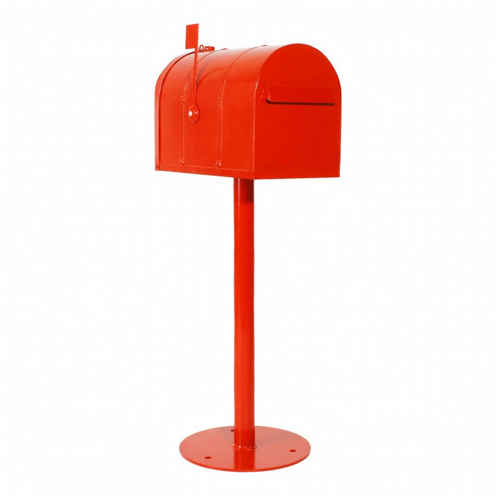 Freestanding Metal Mailbox