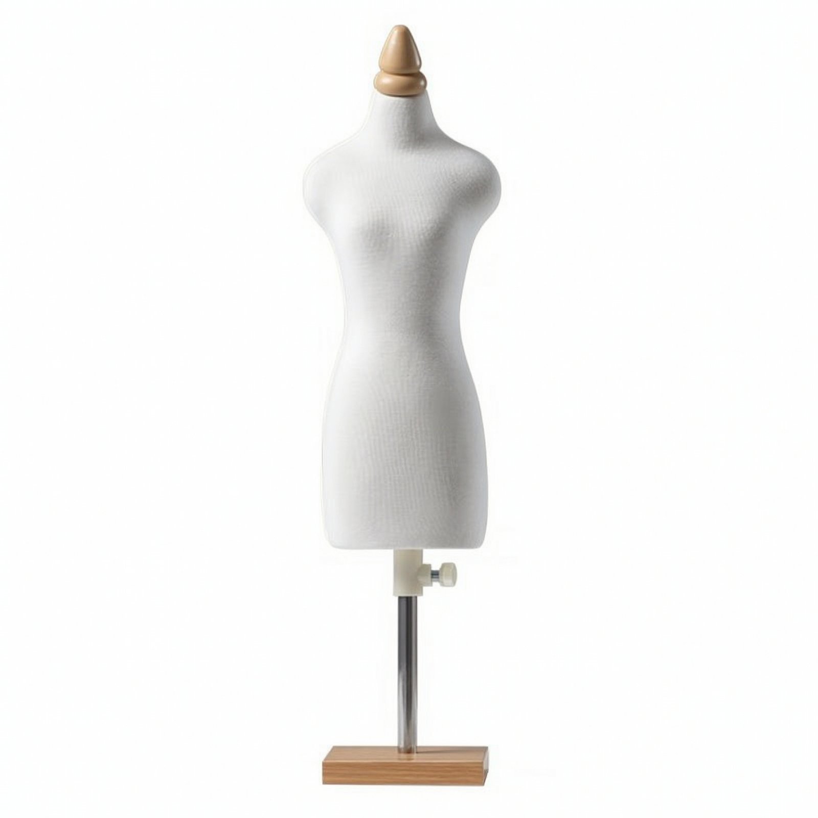 Female Mannequin with Wooden Base
