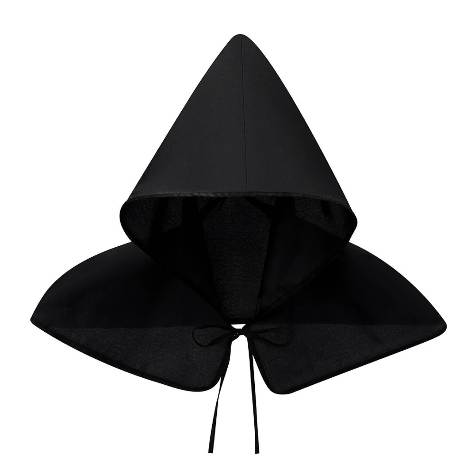 Hooded Head Covering with Cape