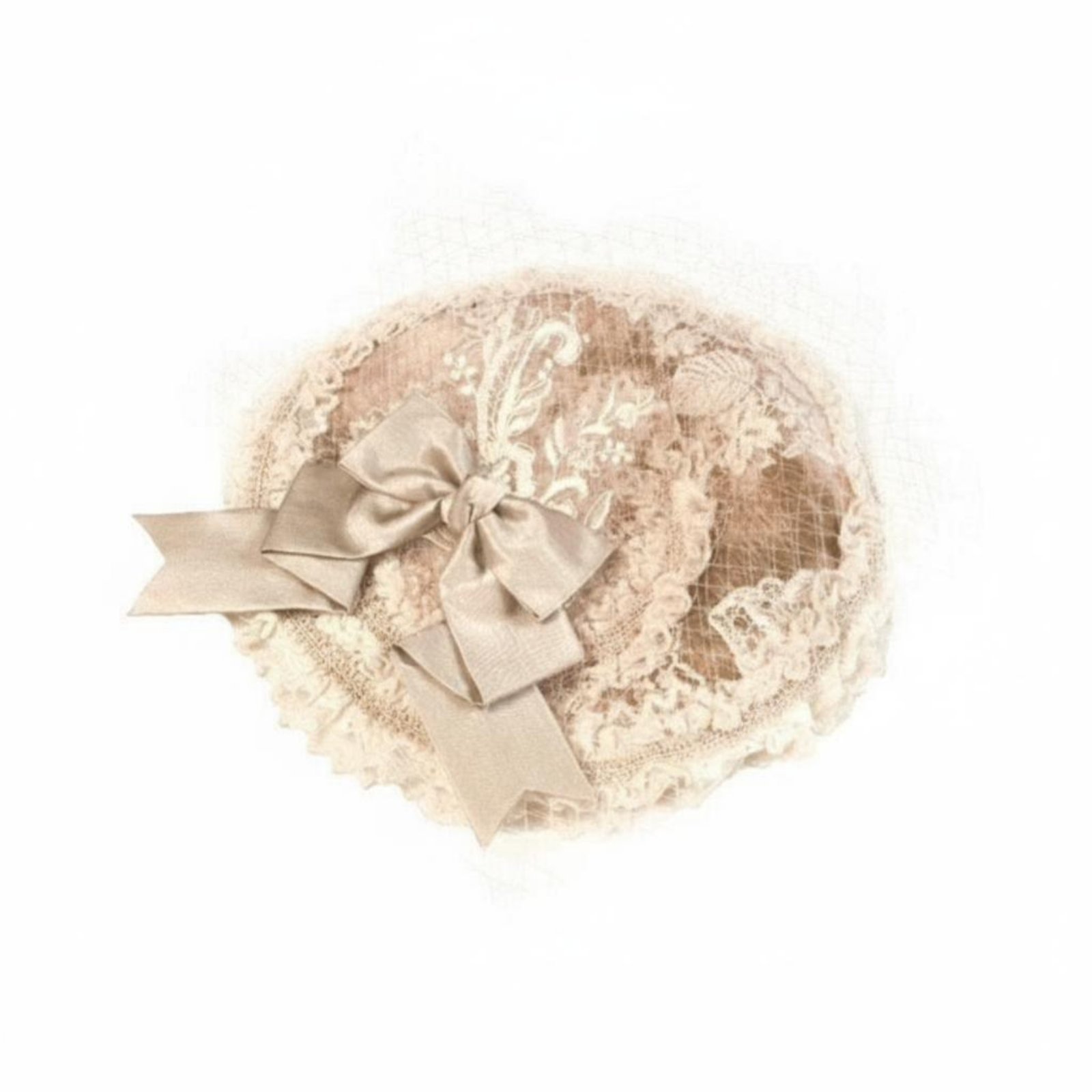 Lace Headpiece with Hare Ears