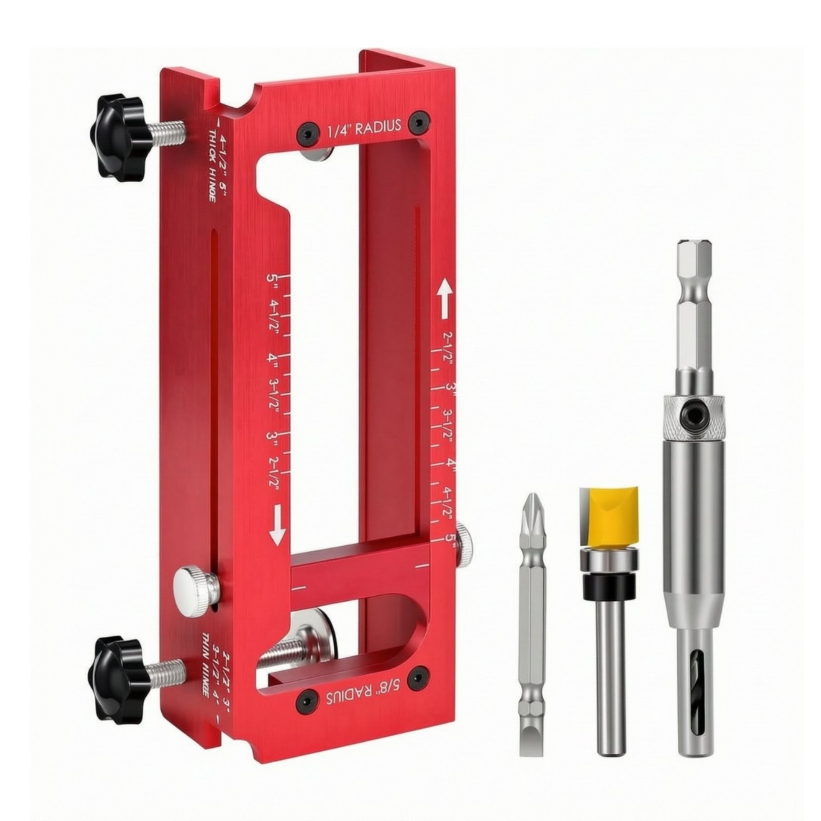 Aluminum Alloy Hinge Mortising Template