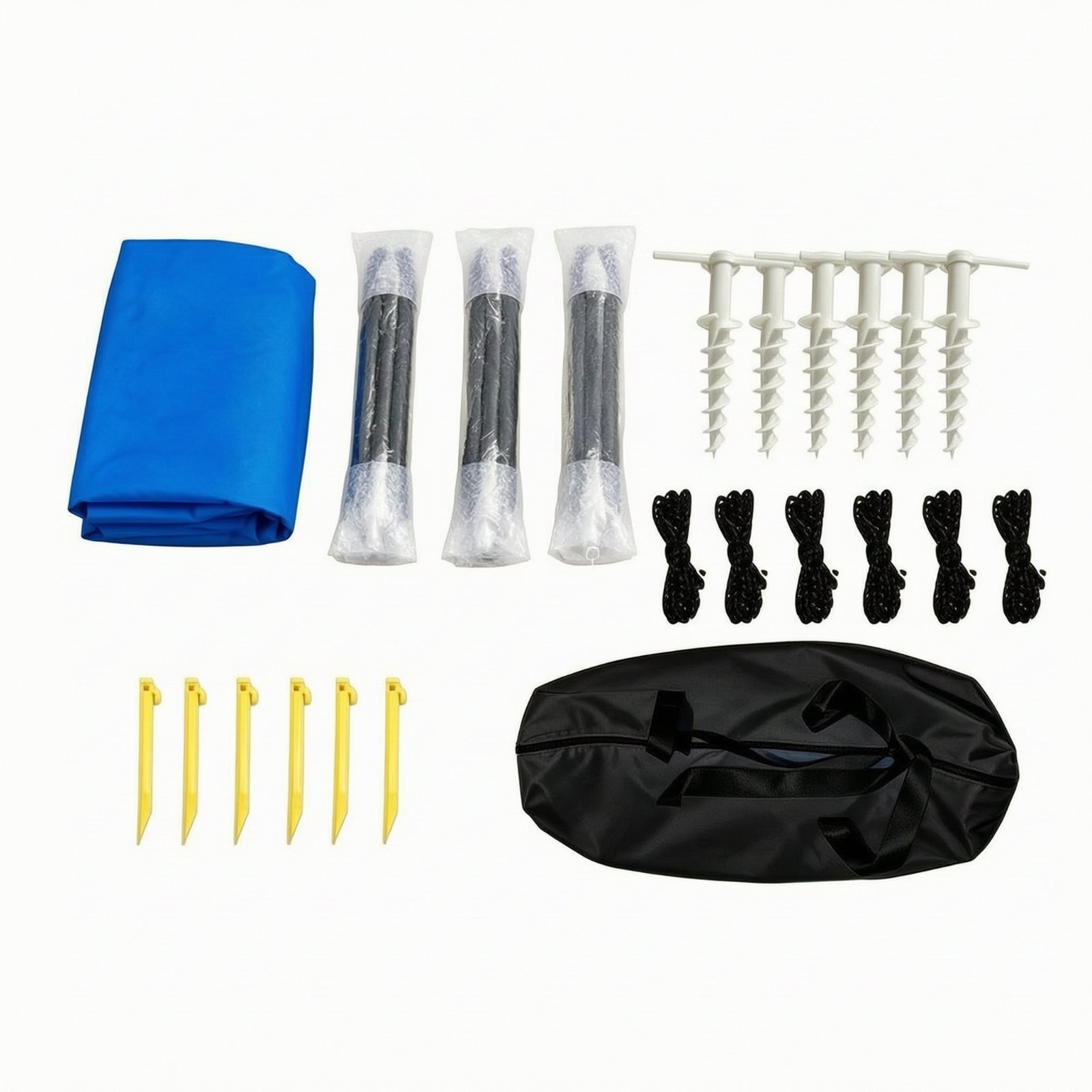 Beach Windscreen with Support Poles
