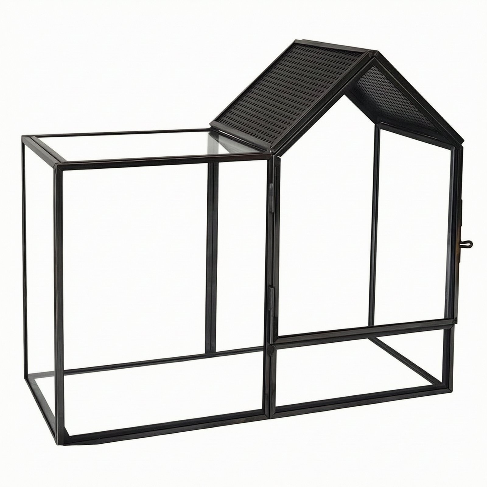 Hinged House Glass Terrarium