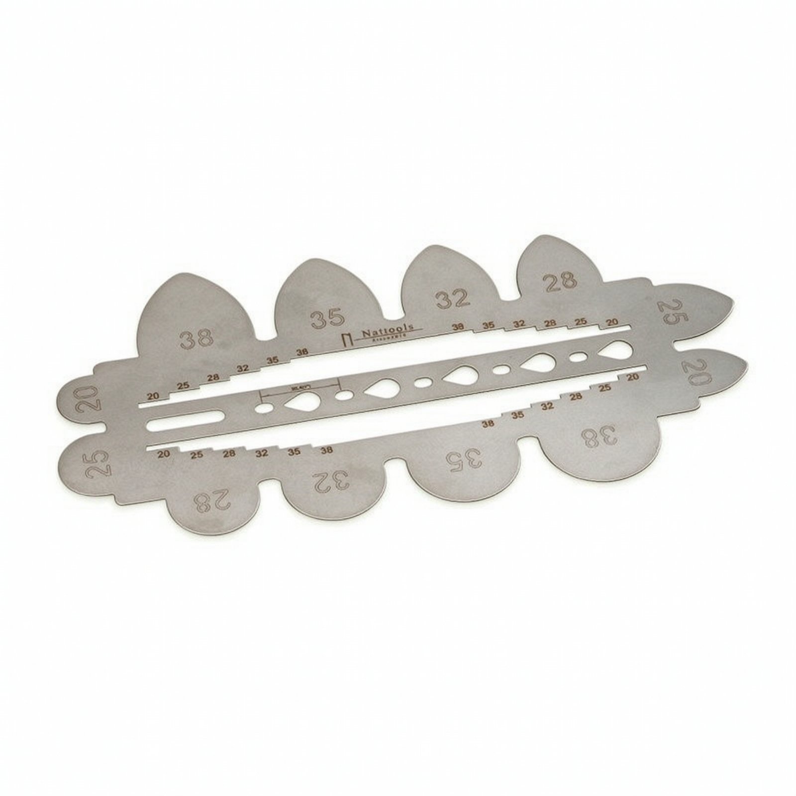 Belt Hole Punching Guide Ruler