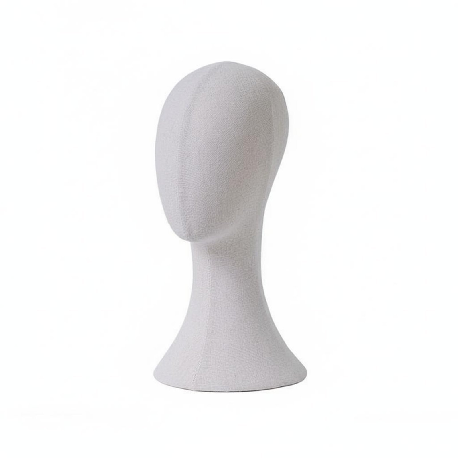Mannequin Head Stand Textile Covered