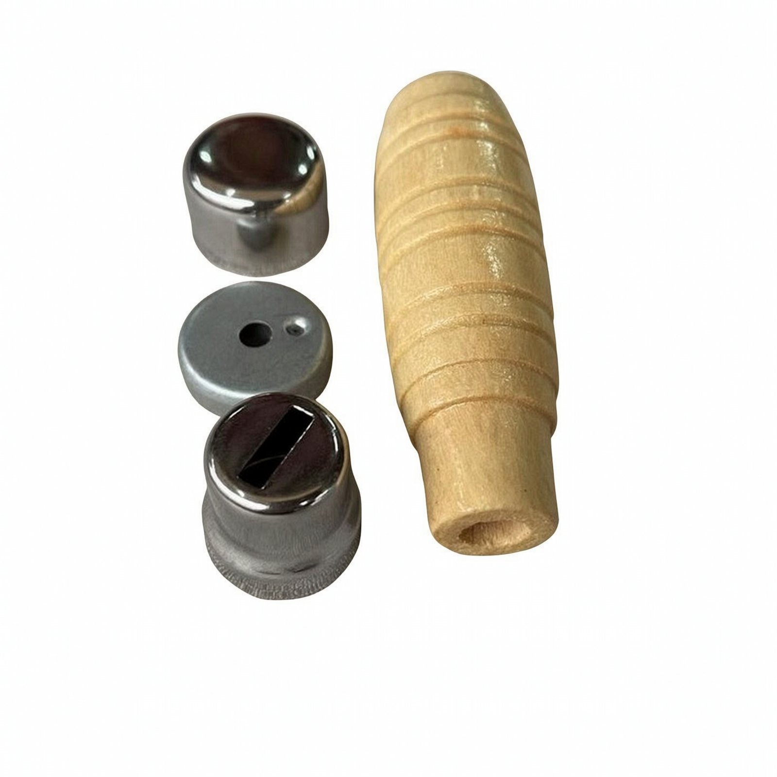 Knives Handle with Metal Fittings Through-Hole
