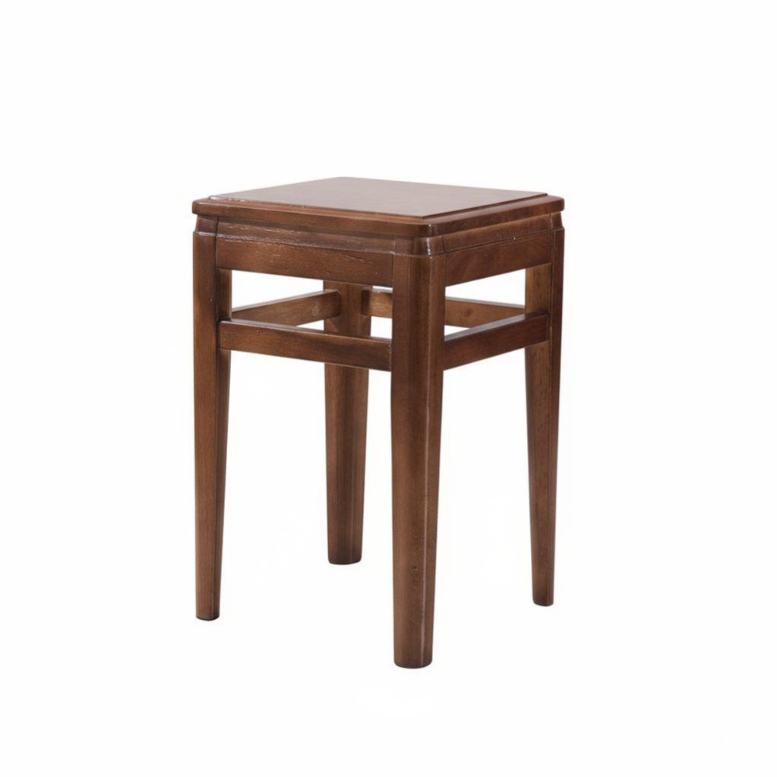 Square Wooden Stool