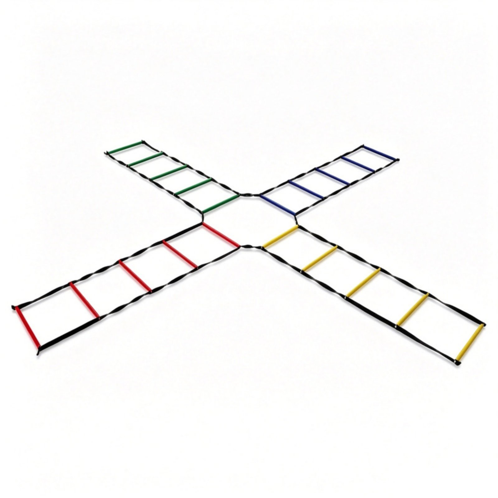 Foldable Agility Ladder Round Rungs