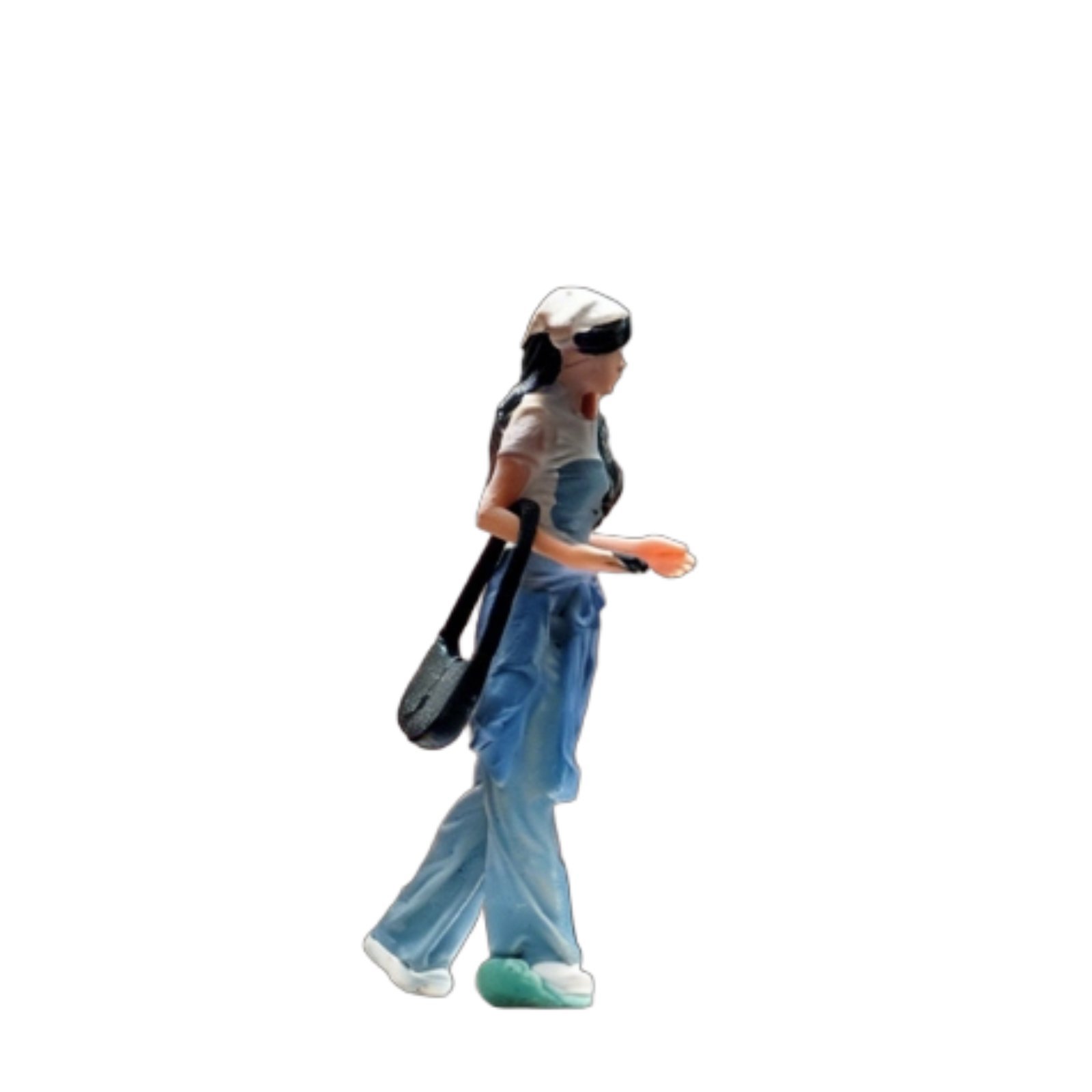 Hat Girl Miniature Figurine