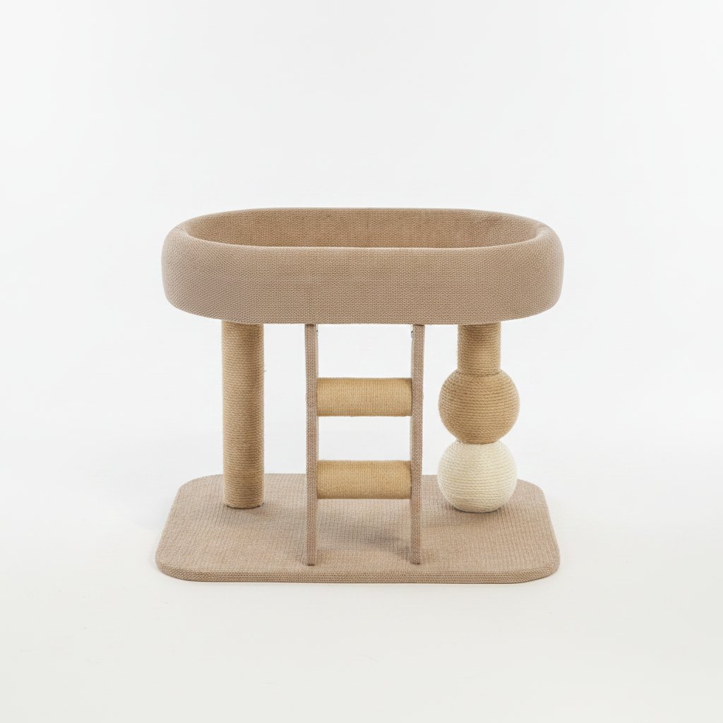 Cat Tree Condo with Ladder