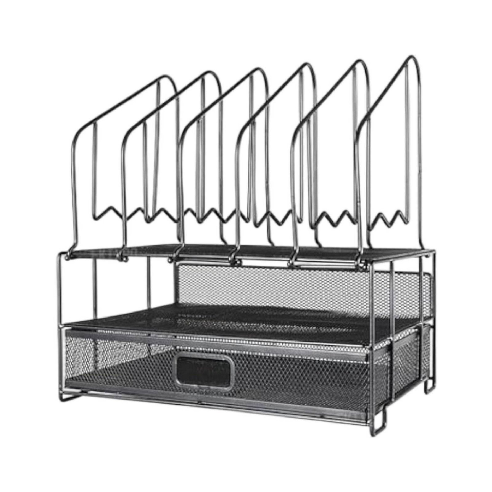 Three-Tier Mesh File Organizer