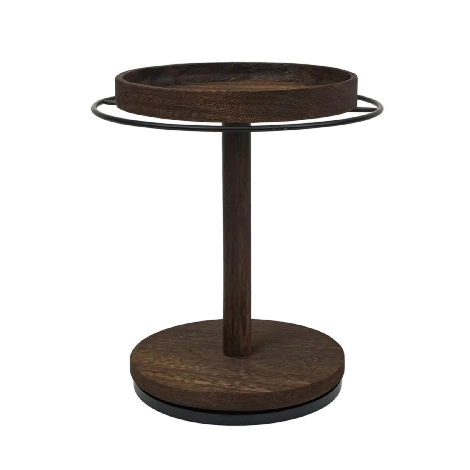 Wooden Glasses Holder Stand with Tray