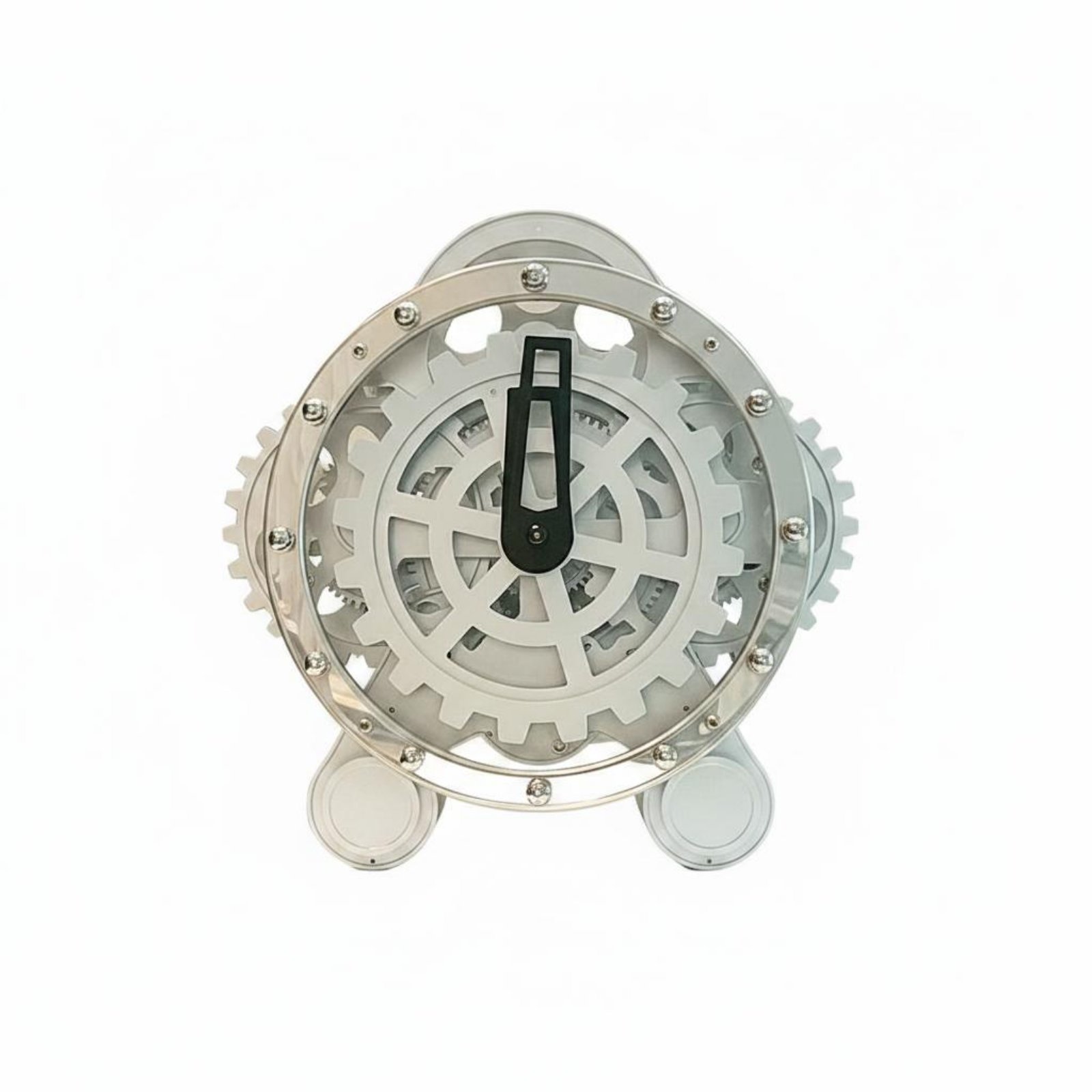 Rotating Gear Desk Clock