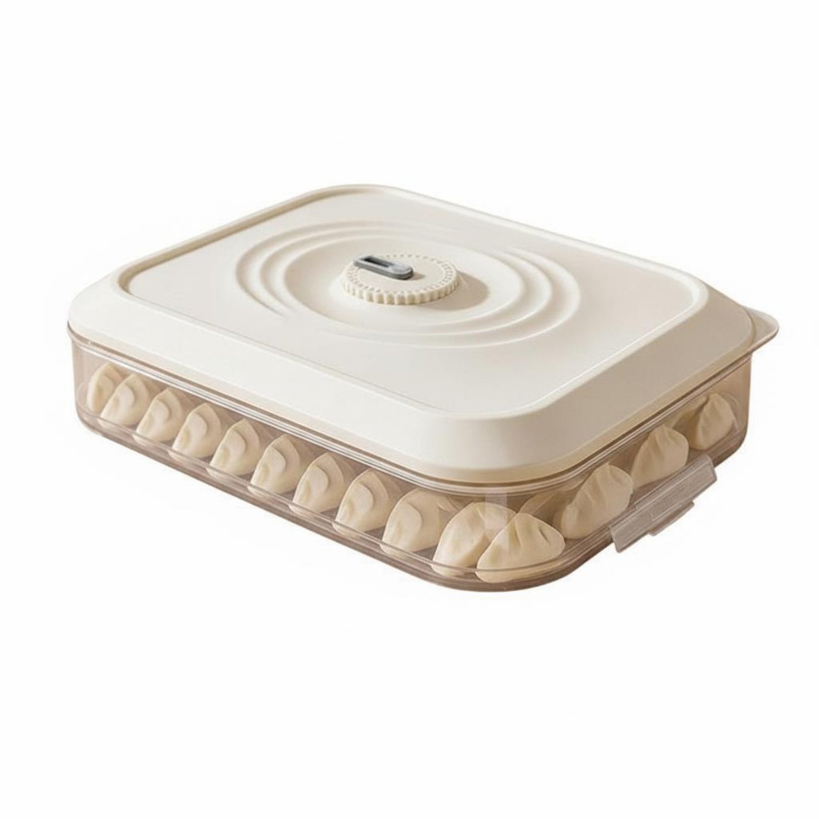 Set of 5 Stackable Dumpling Box Airtight Seal