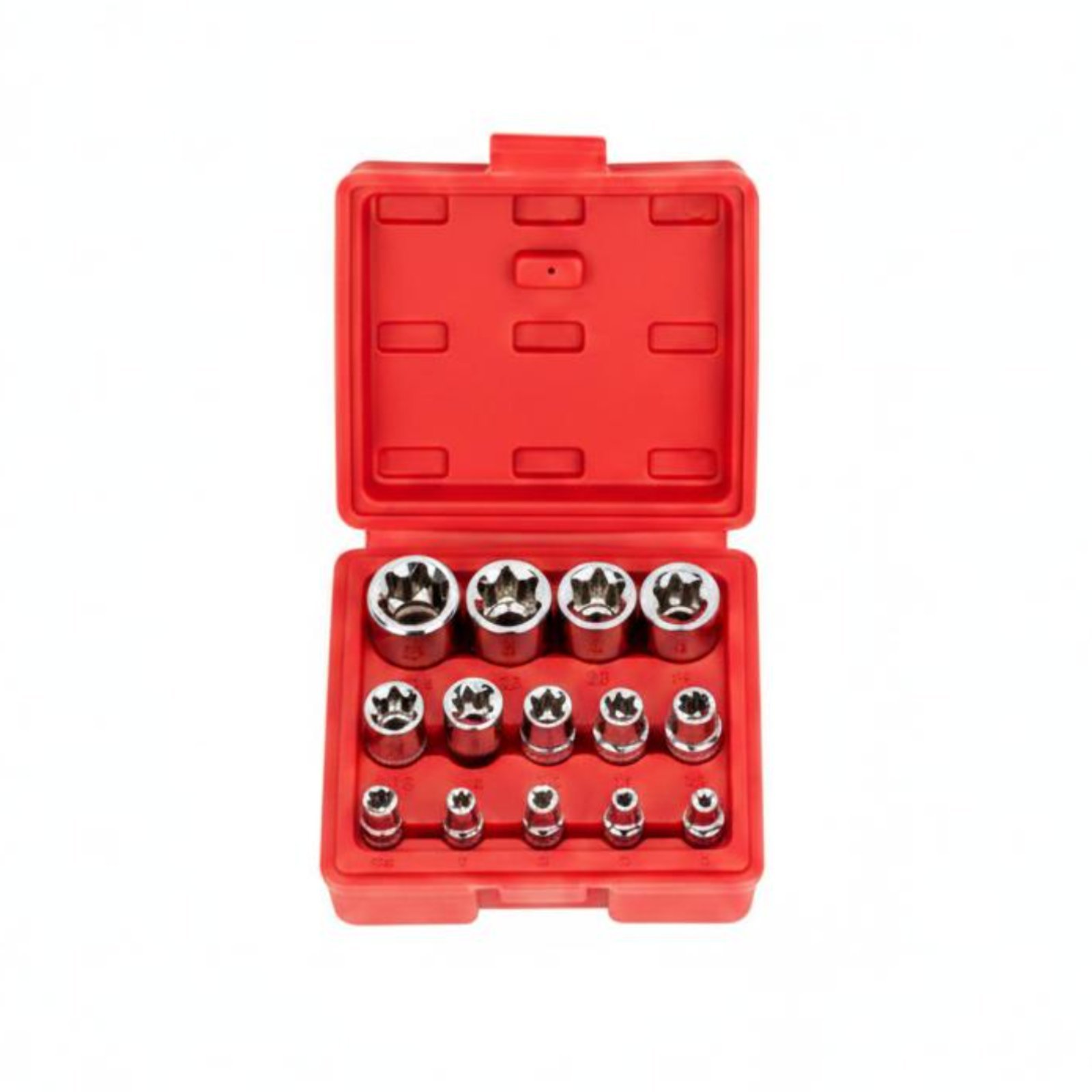 14 Pieces E Pattern Socket Set
