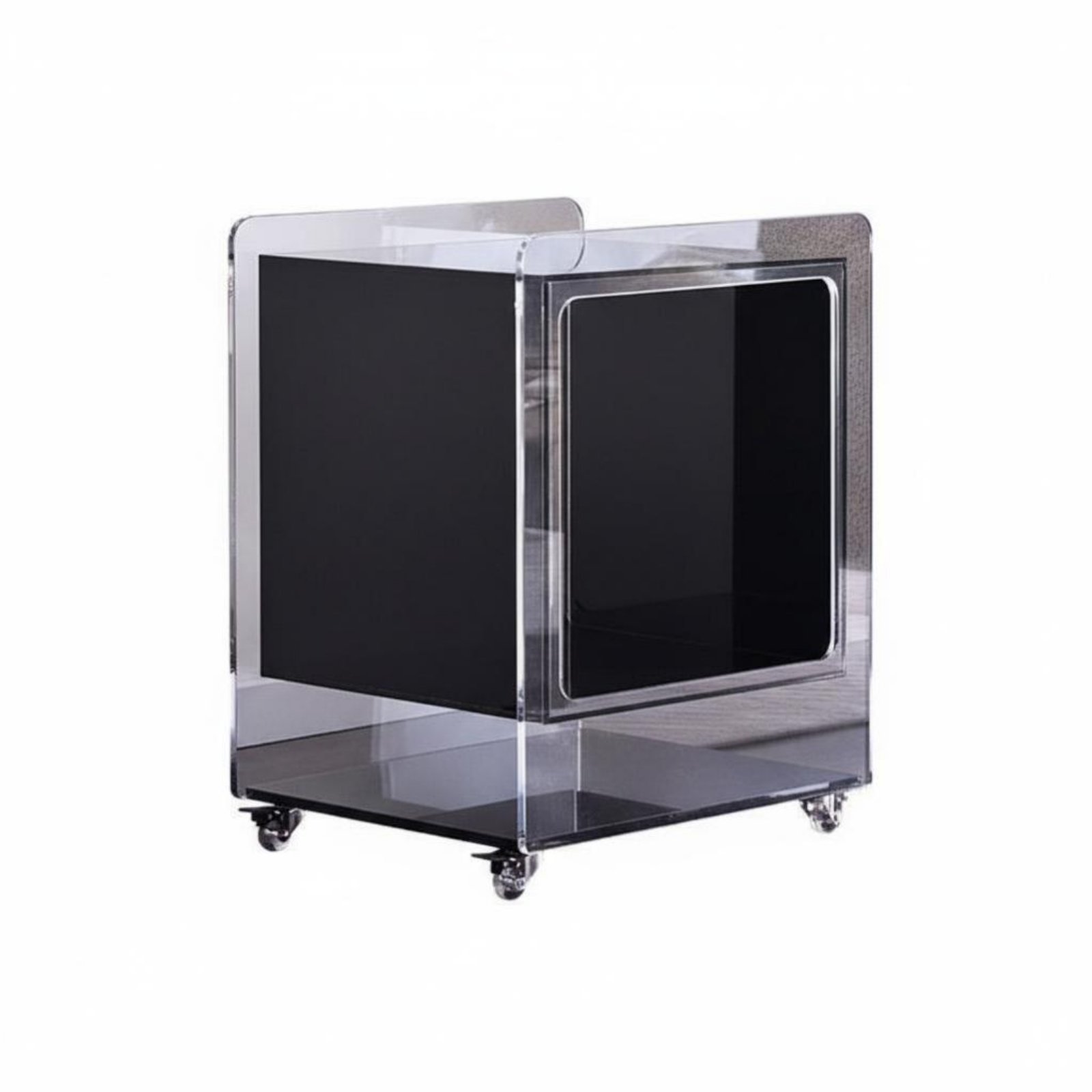 2-Tier Rolling Shelf