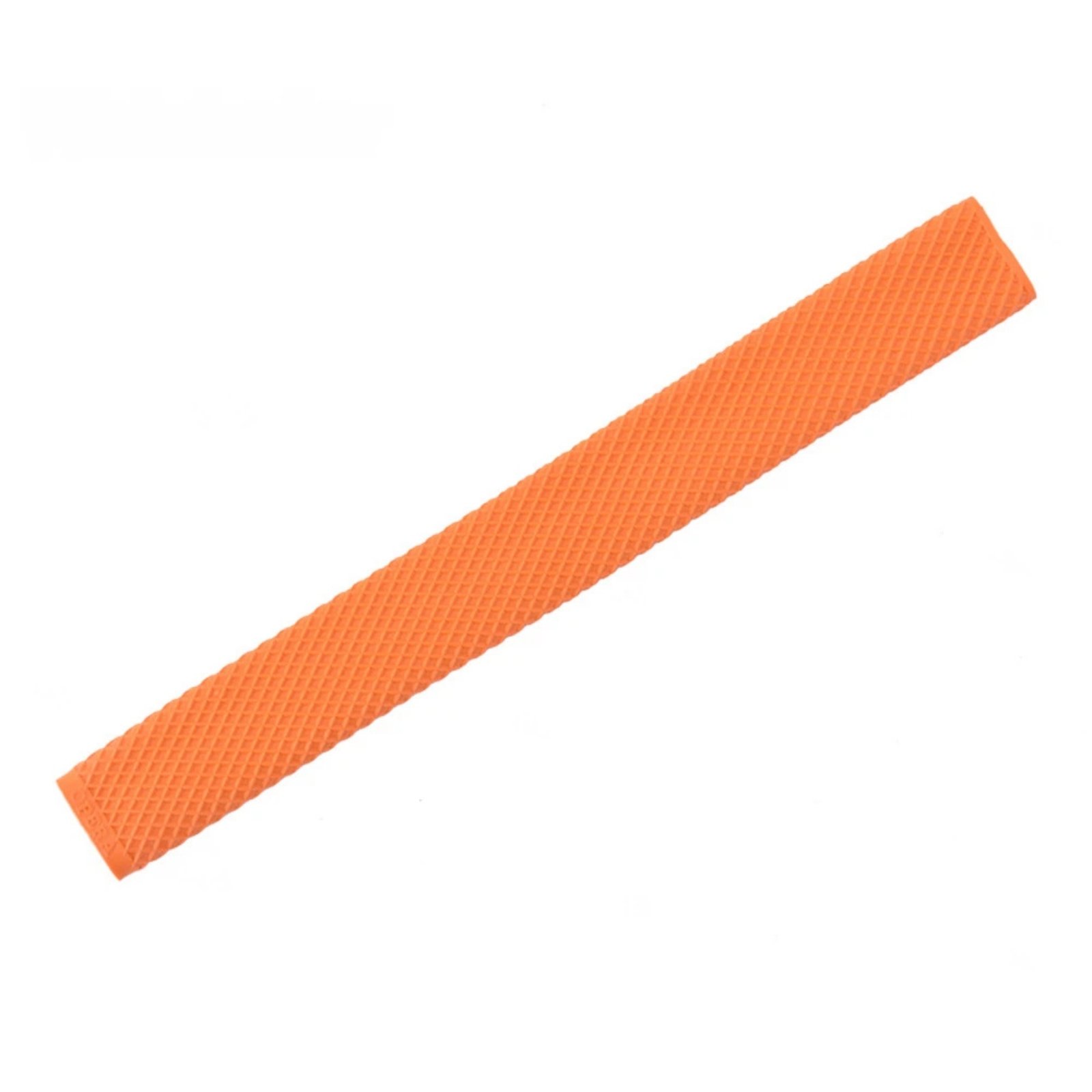 Non-Slip Cue Grip Sleeve – Orange, Grid Pattern