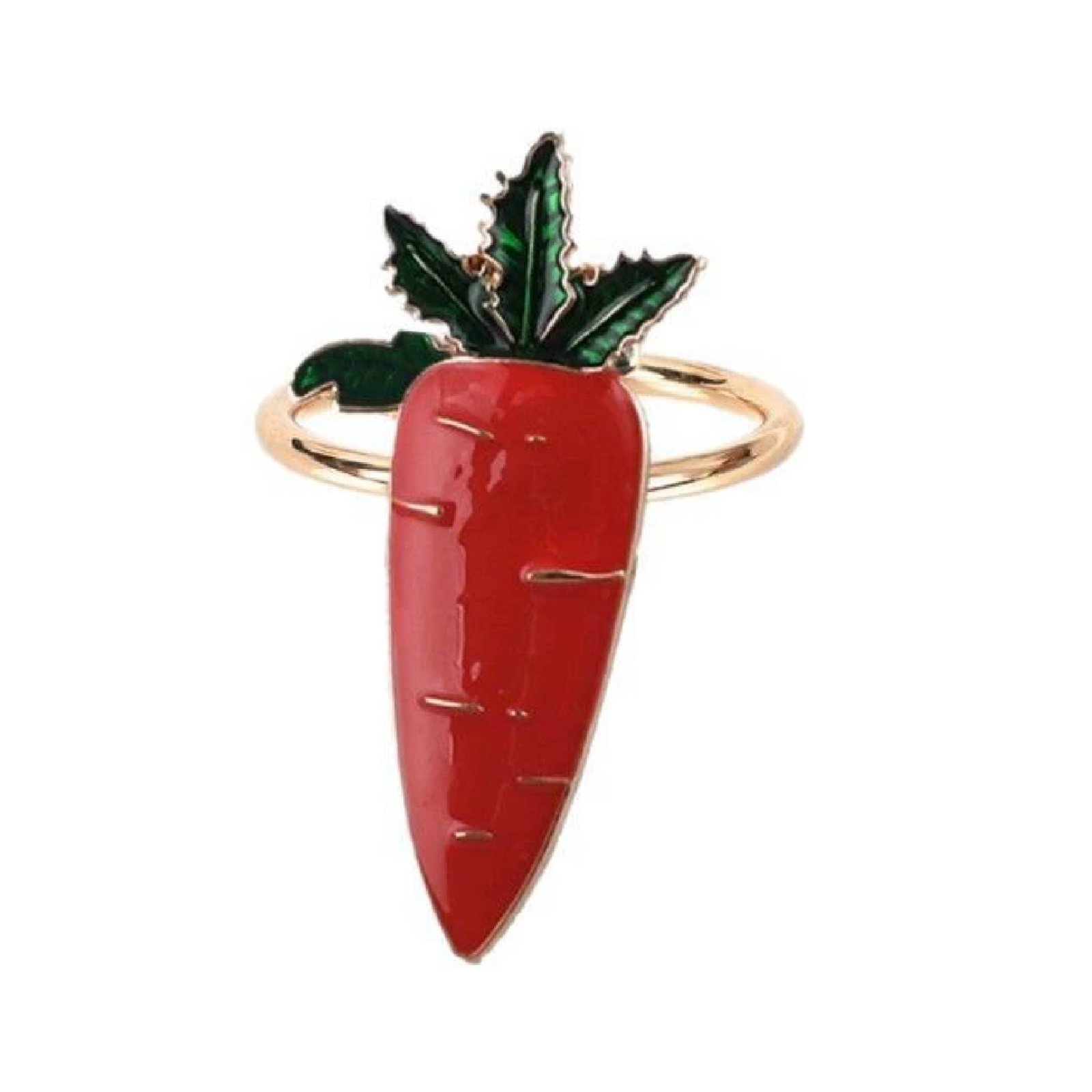Hare Carrot Napkin Buckle