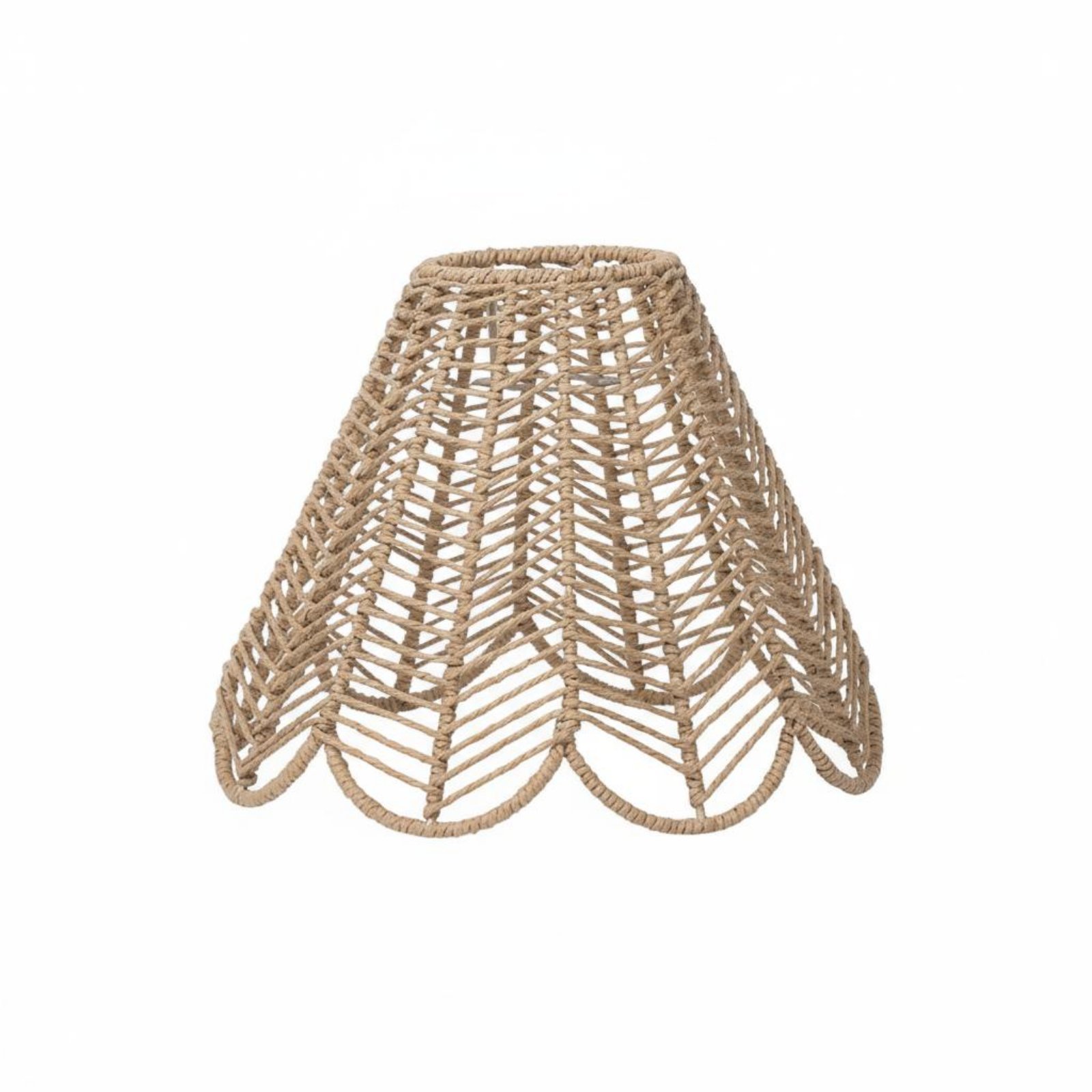 Woven Paper Rope Lampshade – Xh24-142