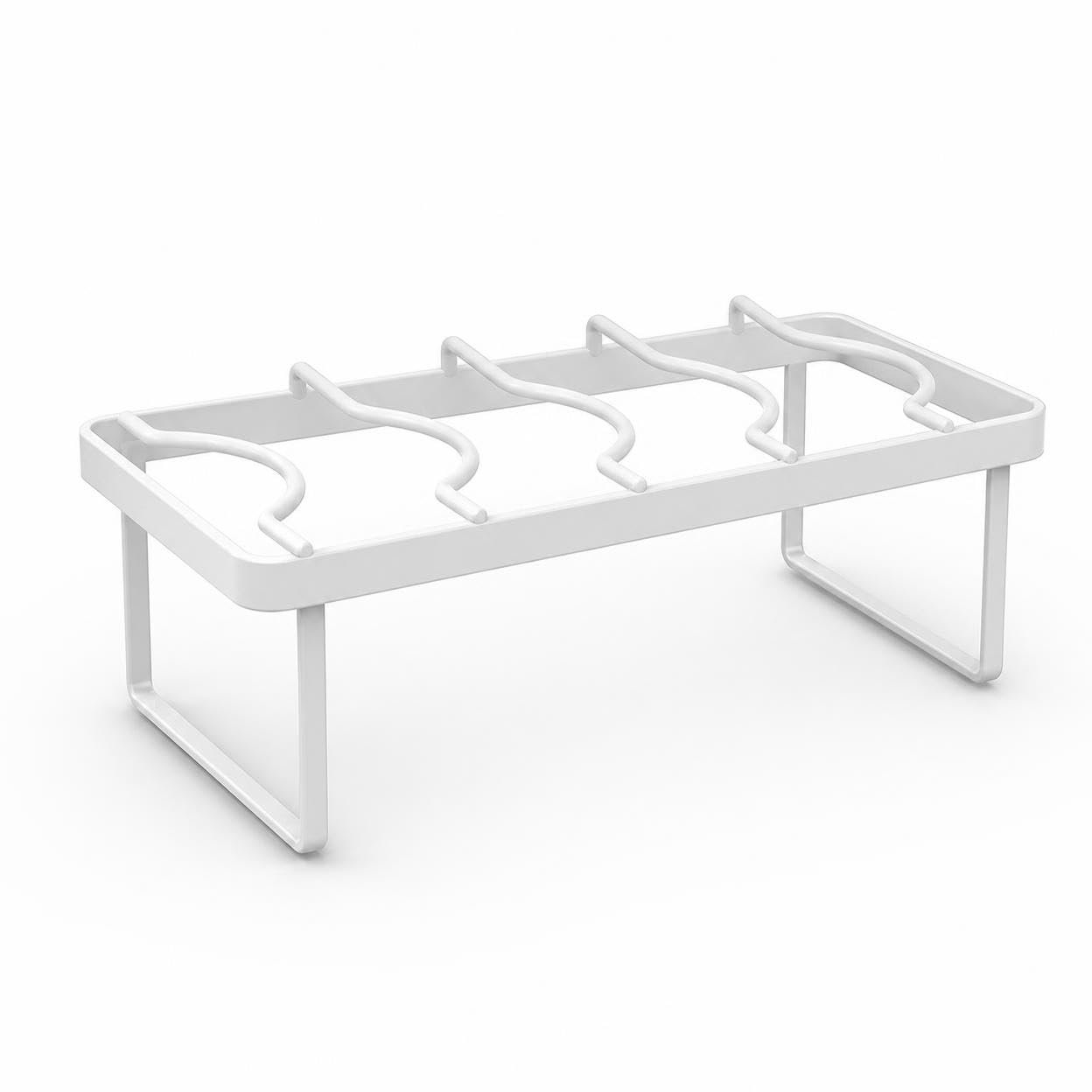 Kitchen Dish Drying Rack – Bowl, Pearl White