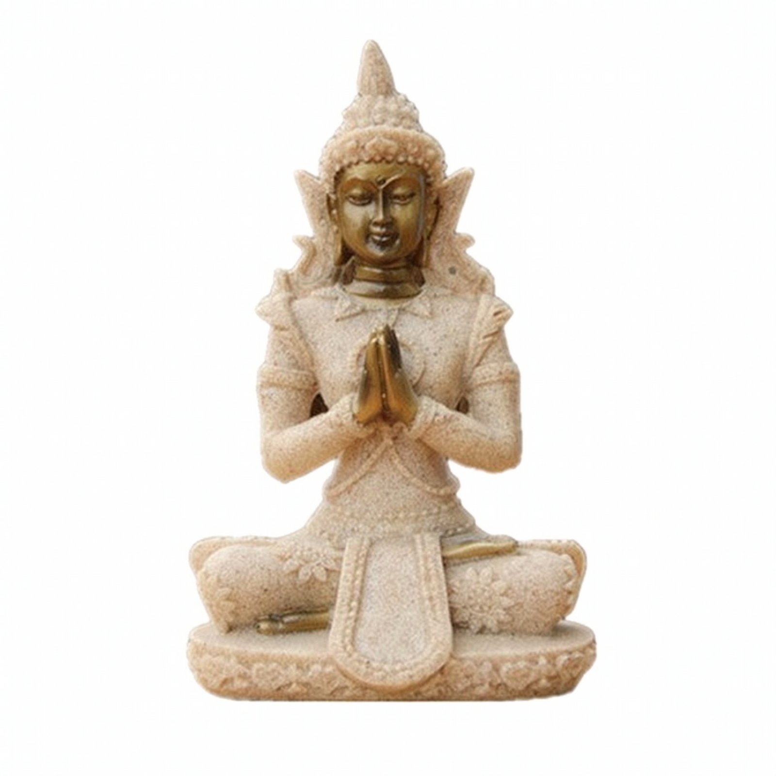 Gold Resin Buddha Statue