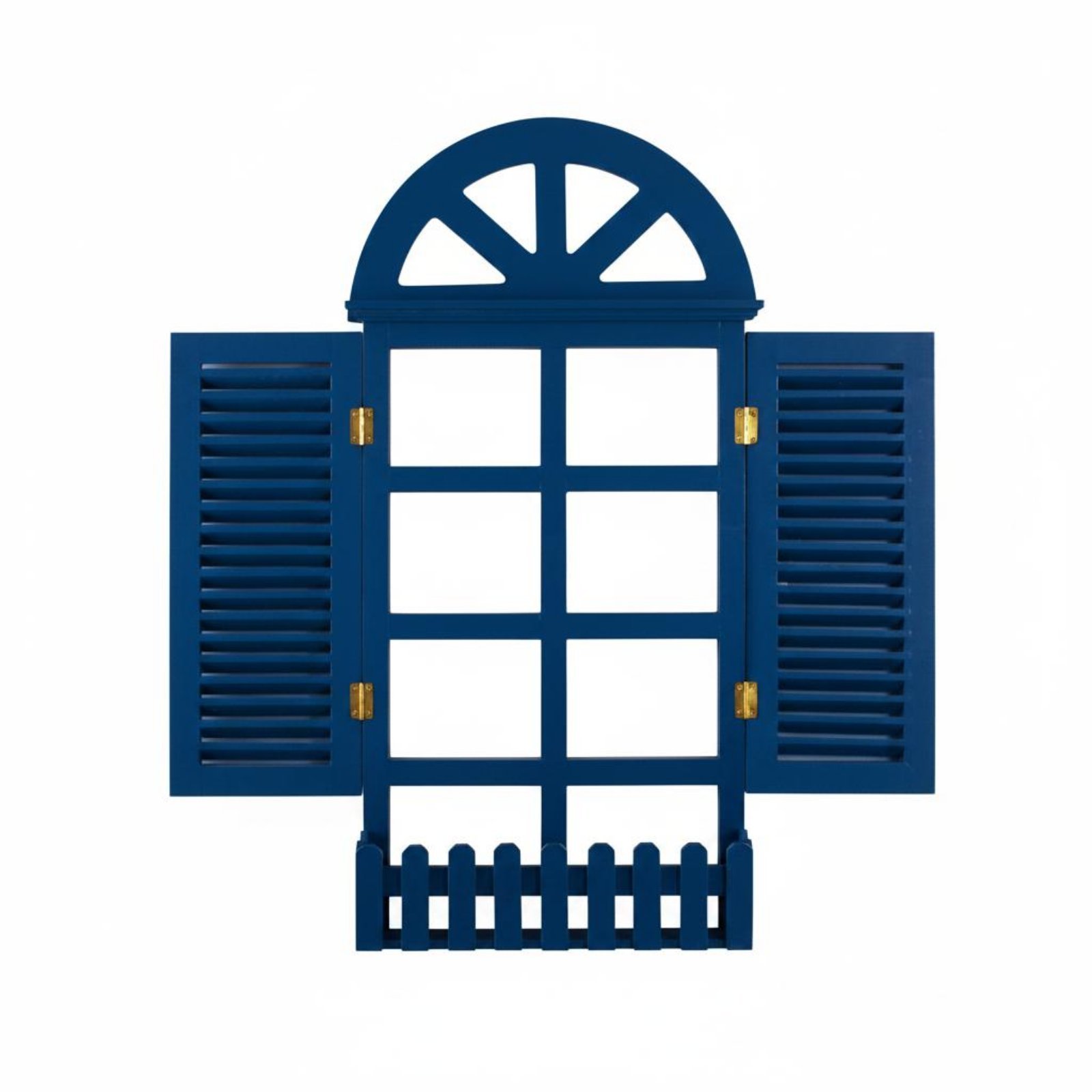 Wall-Mounted Window Frame