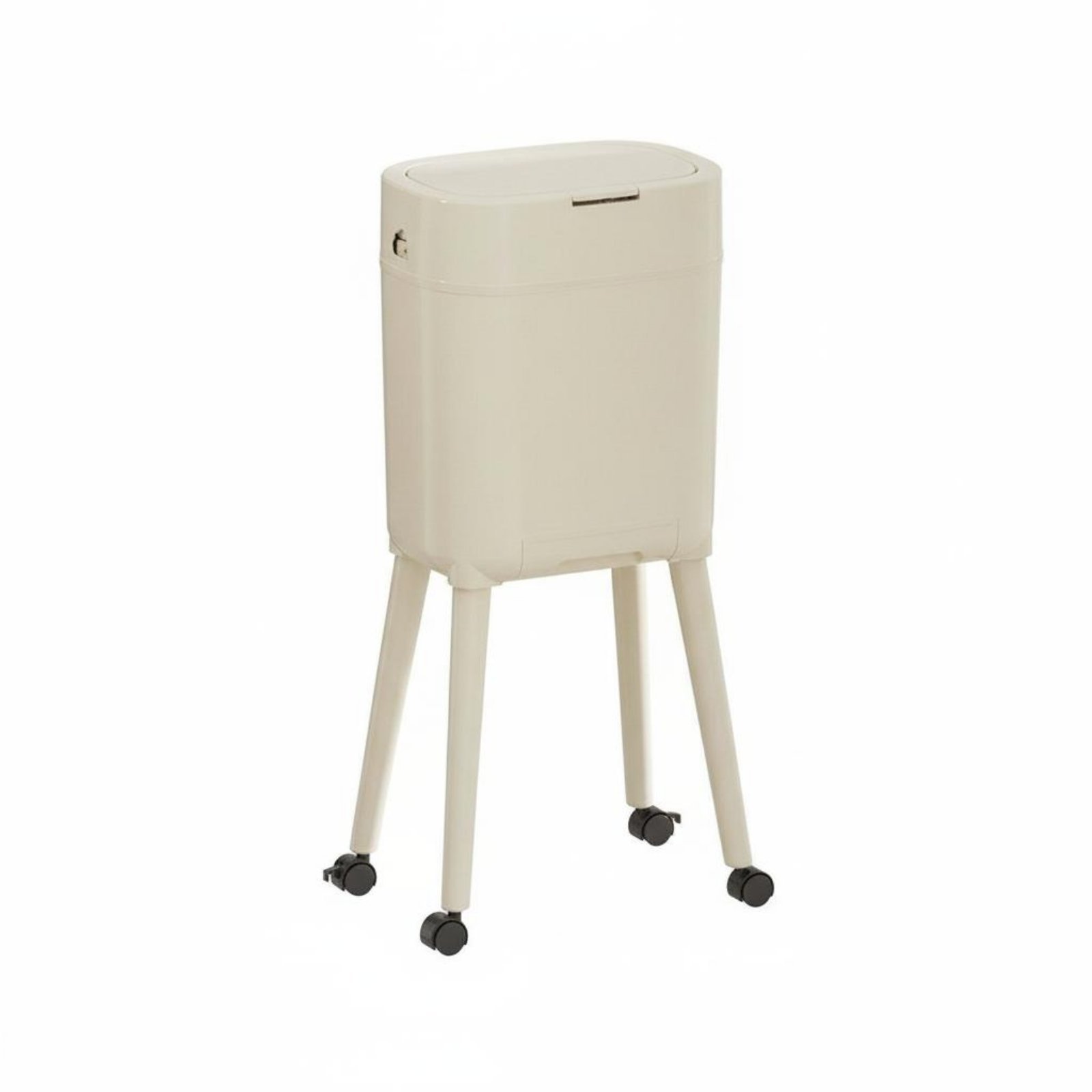 Rolling Waste Bin with Lid