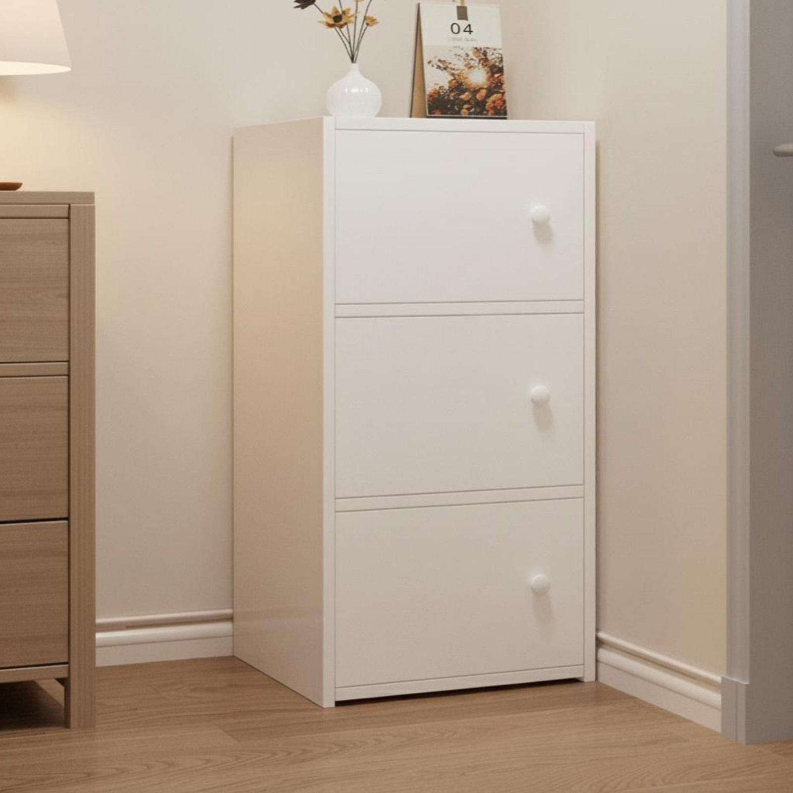 Corner Shelving with Doors