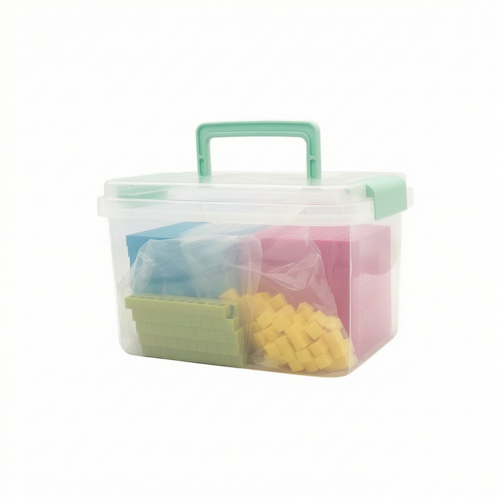 121 Pieces Base Ten Blocks