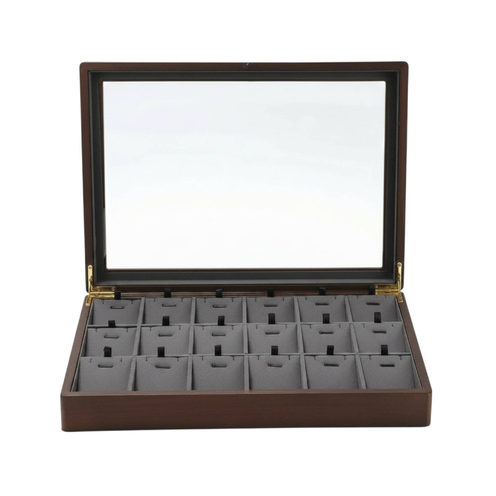 Jewelry Display Tray Glass Lid