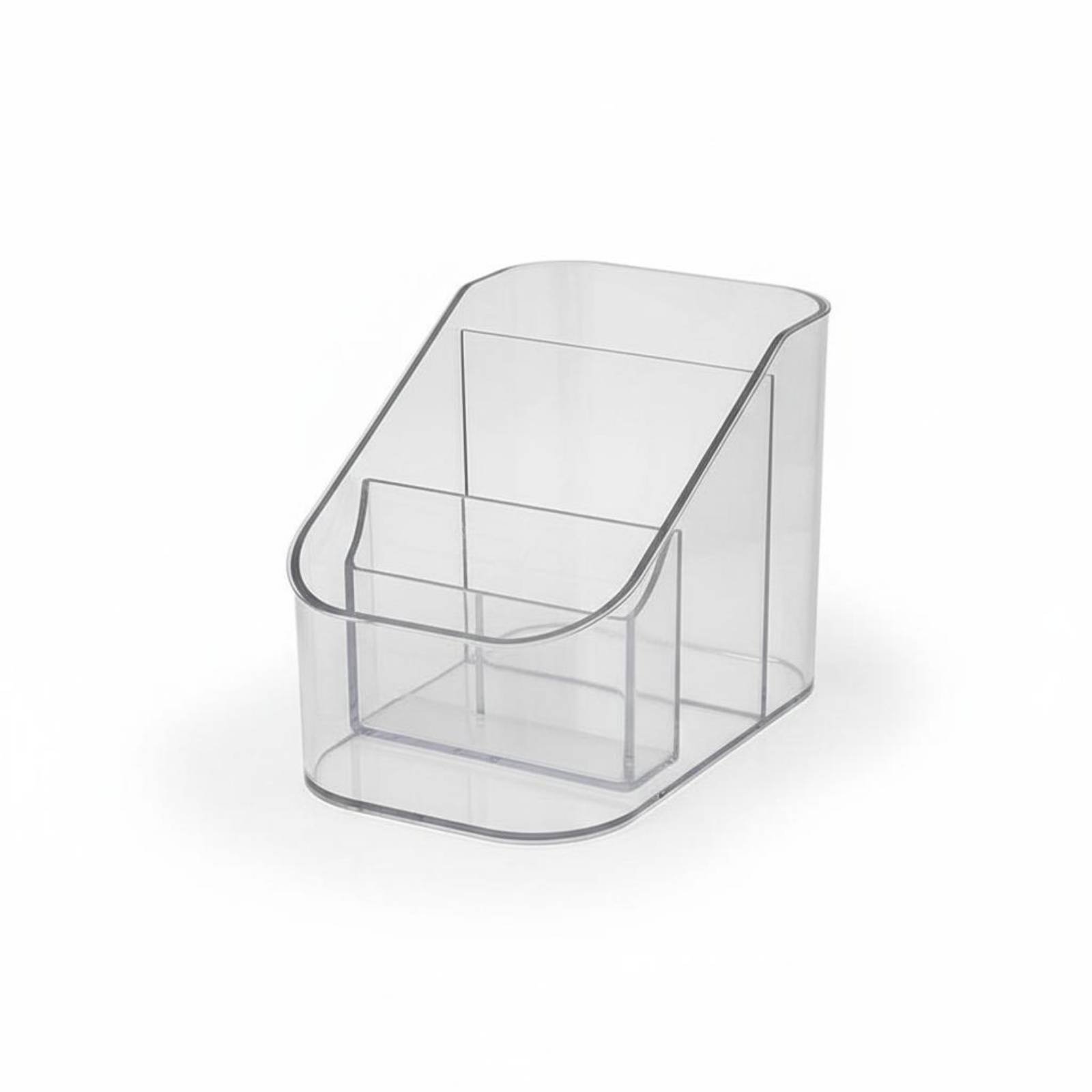 Acrylic Makeup Organizer – Transparent, 3 Grid