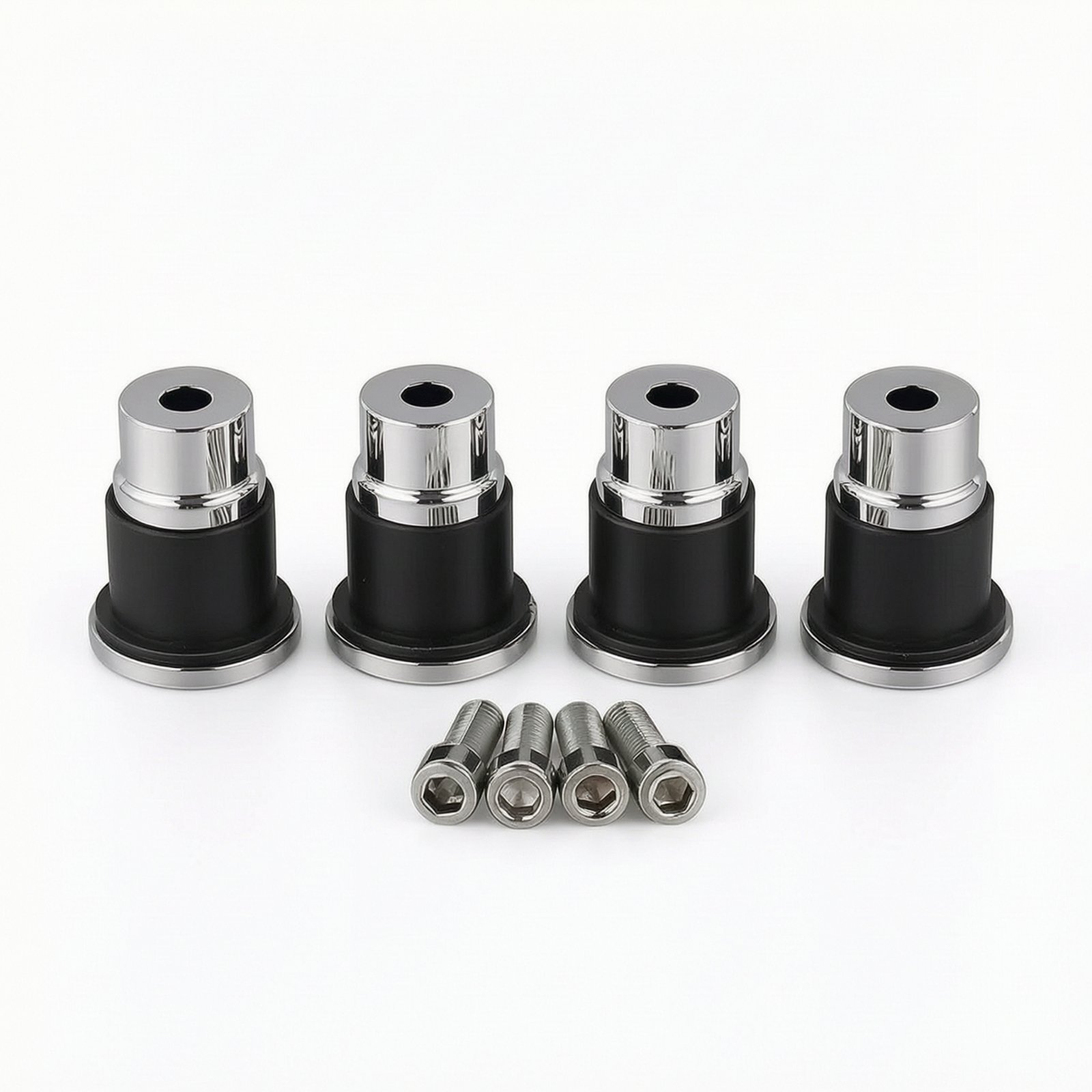 4-Piece Quick Release Motorcycle Screws