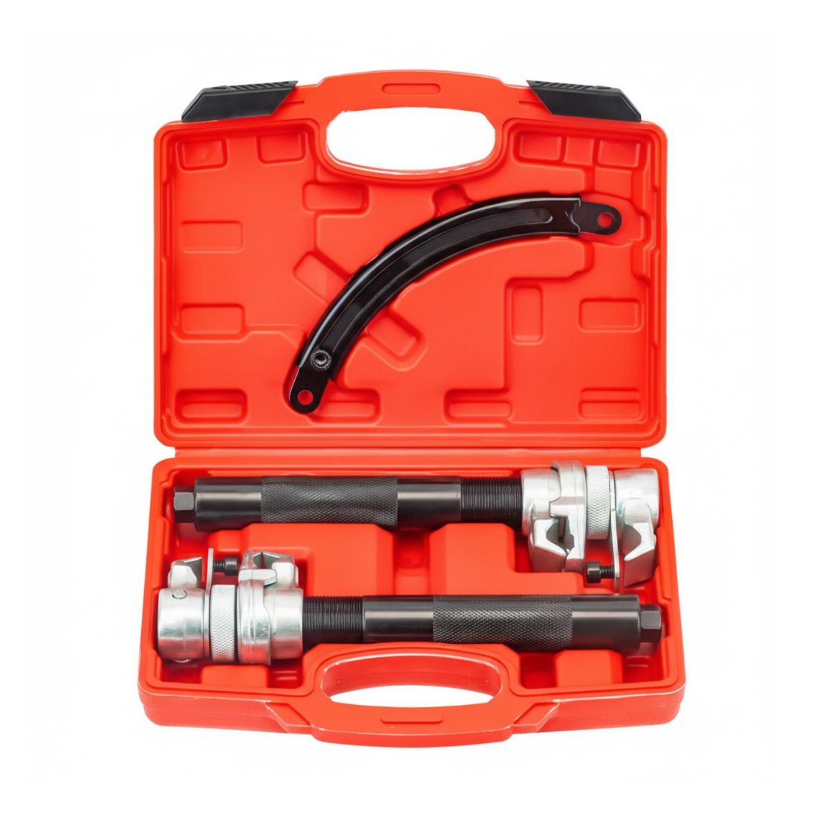Strut Spring Compresing Tool Kit Molded Hooks