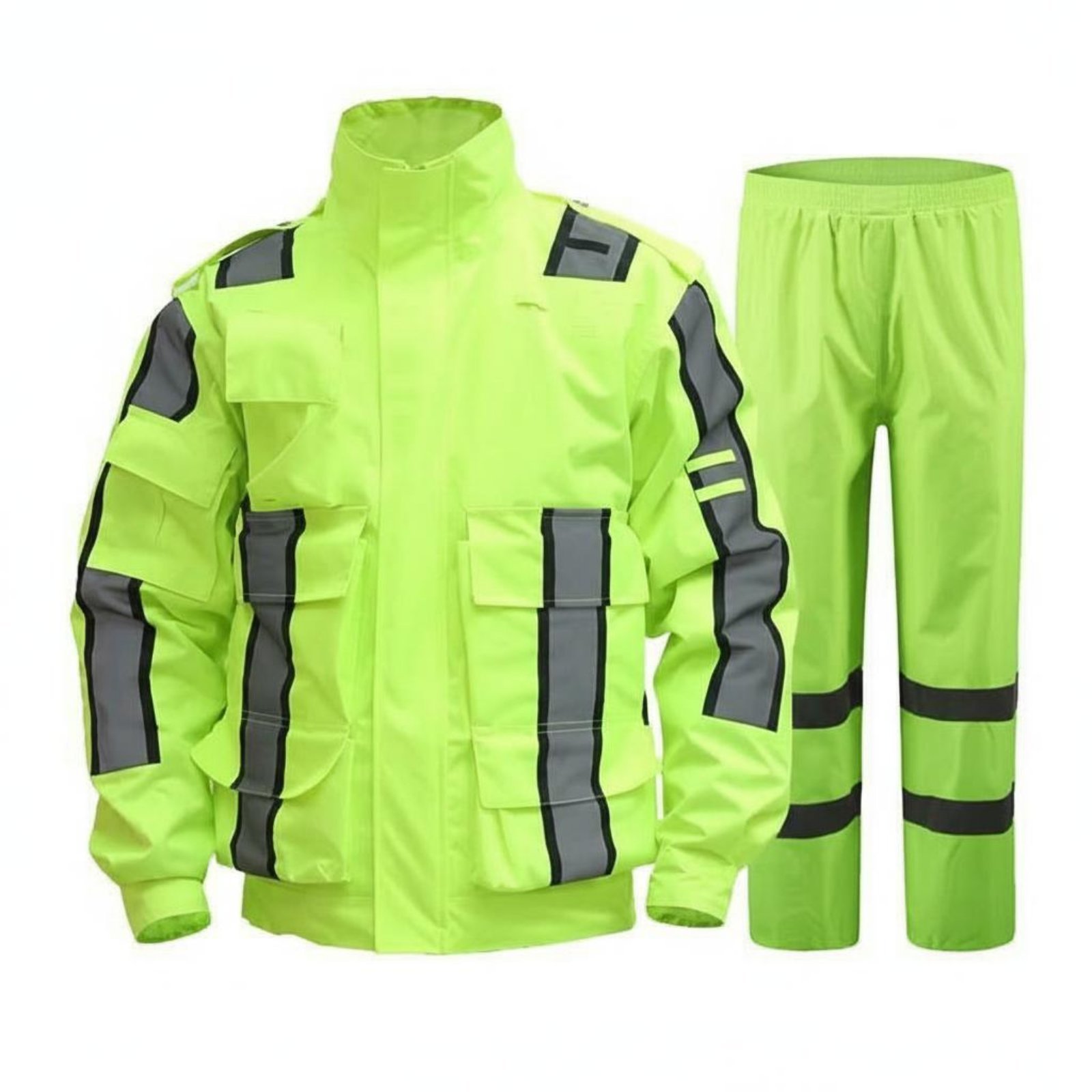 Reflective Rain Suit – Size M