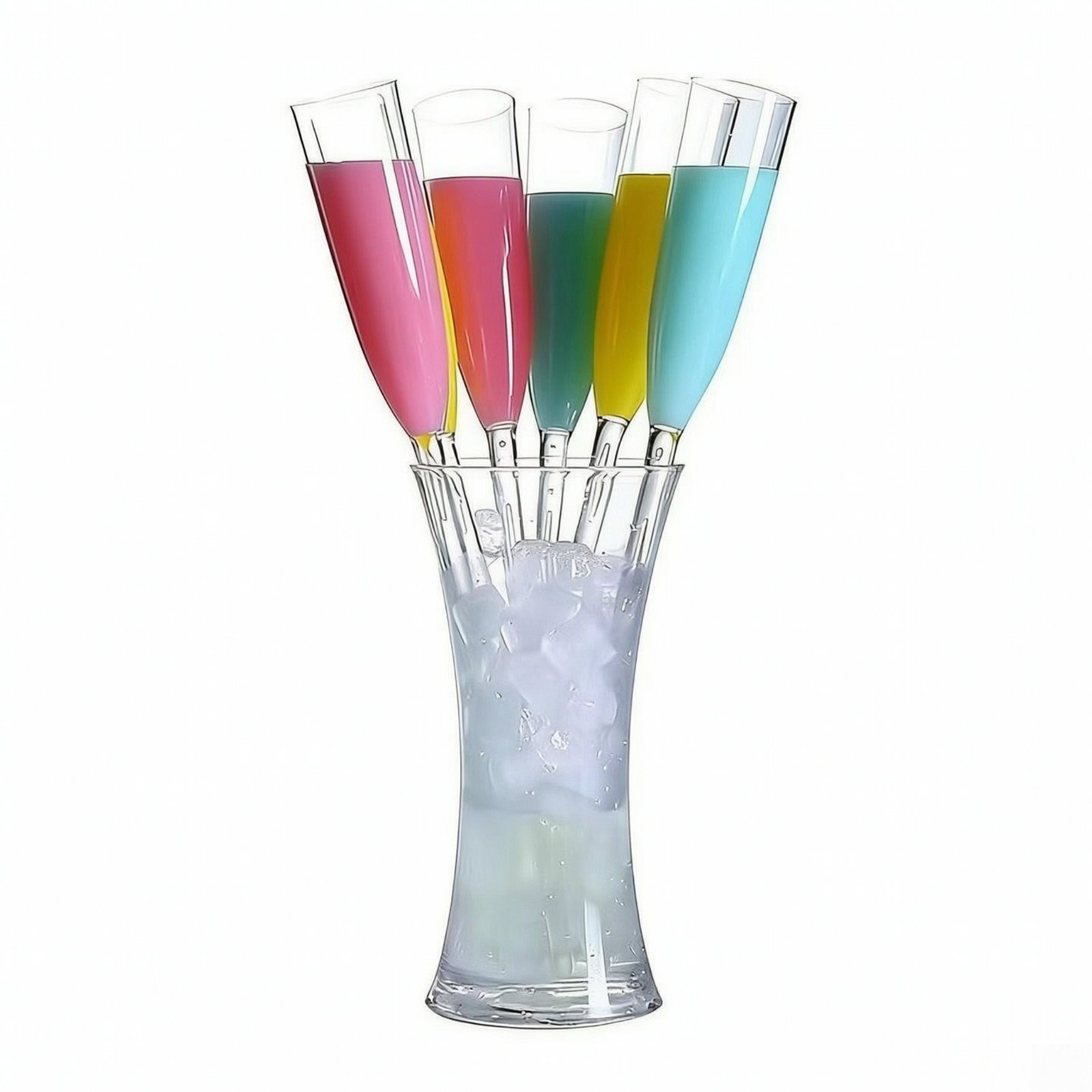 6-Piece Unbreakable Acrylic Stemmed Cup