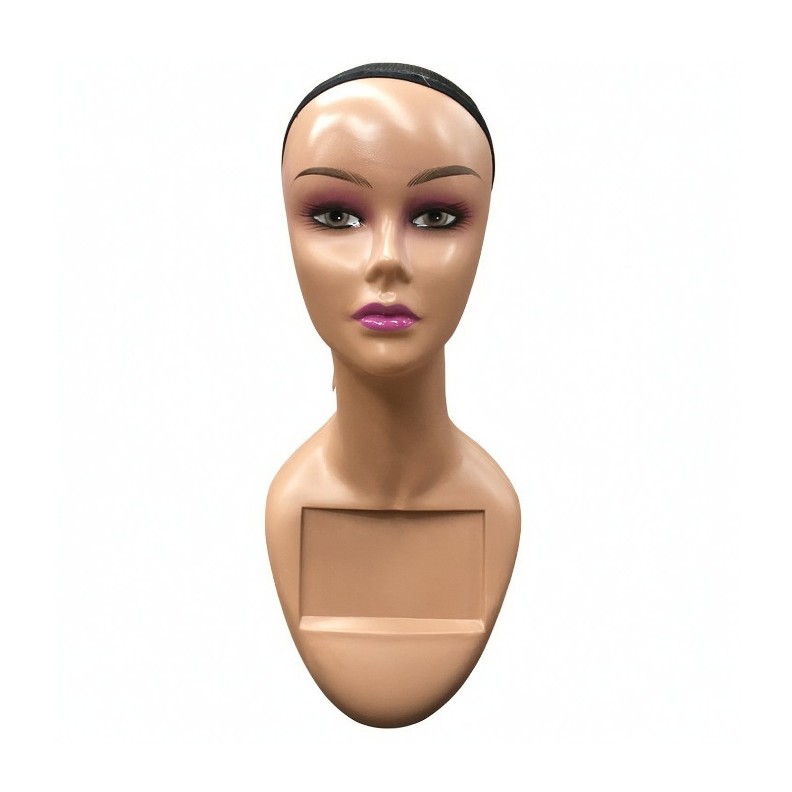 Female Mannequin Bust with Head Net